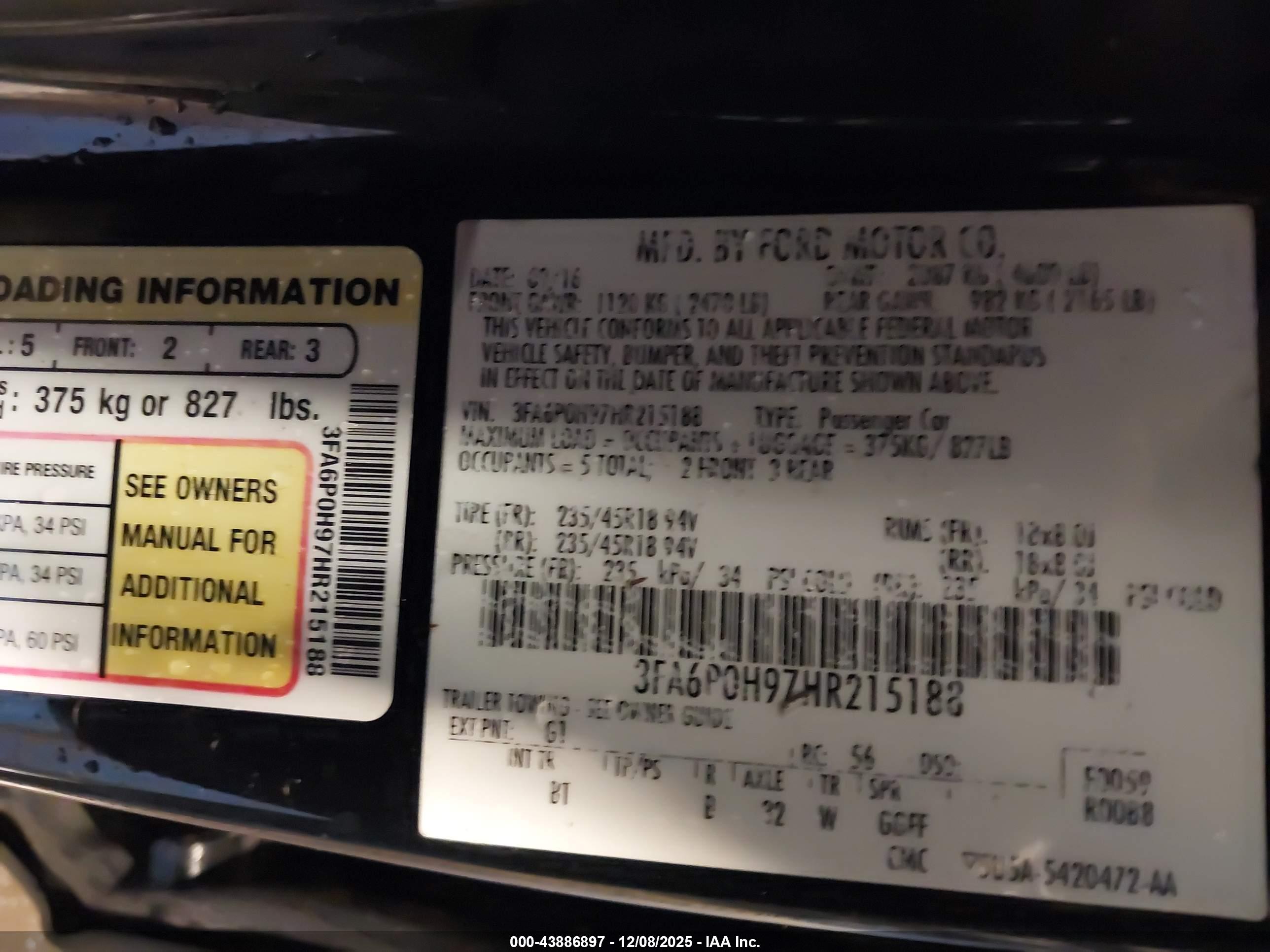 FORD FUSION image 9