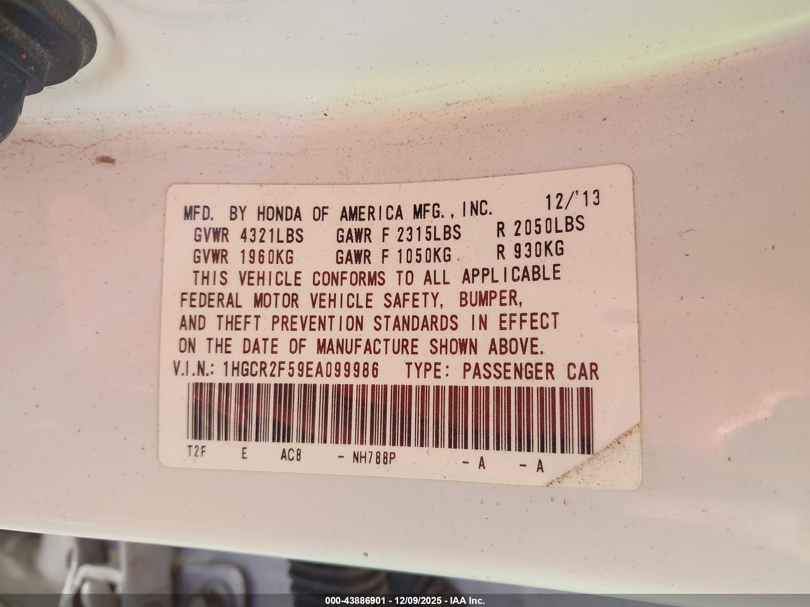 HONDA ACCORD image 9