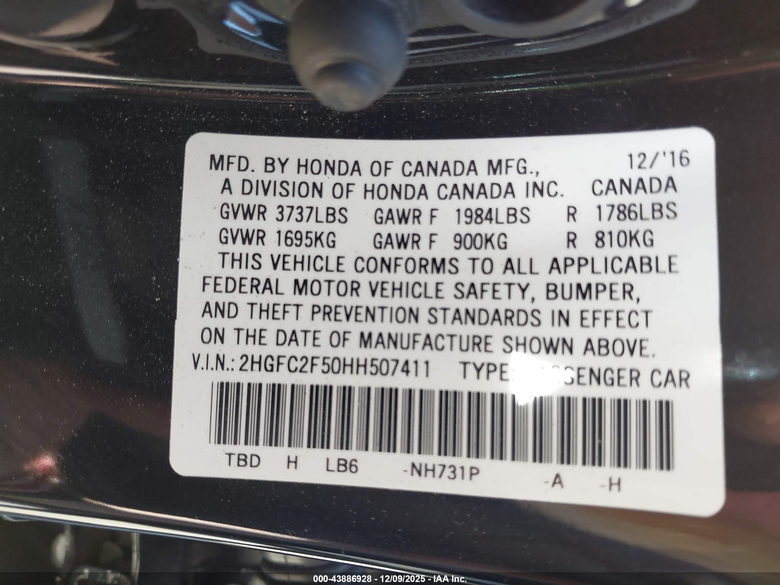 HONDA CIVIC image 9