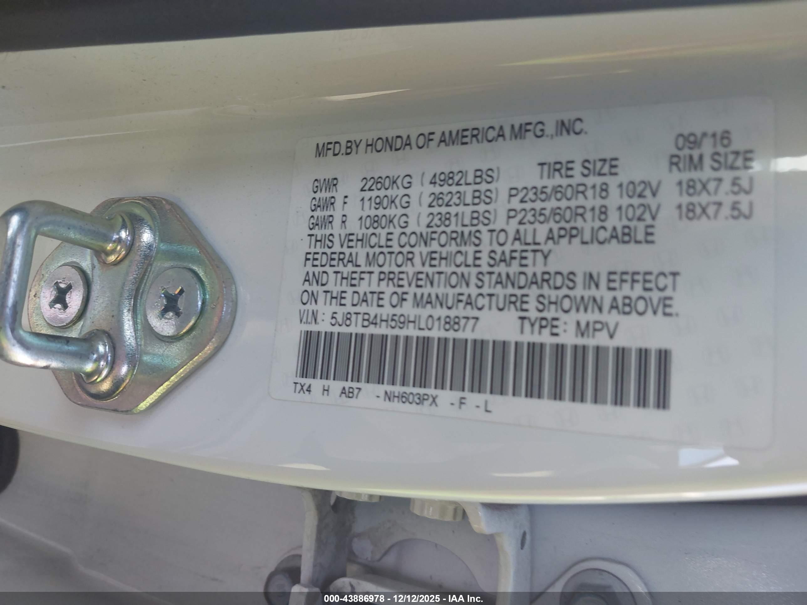 ACURA RDX image 9