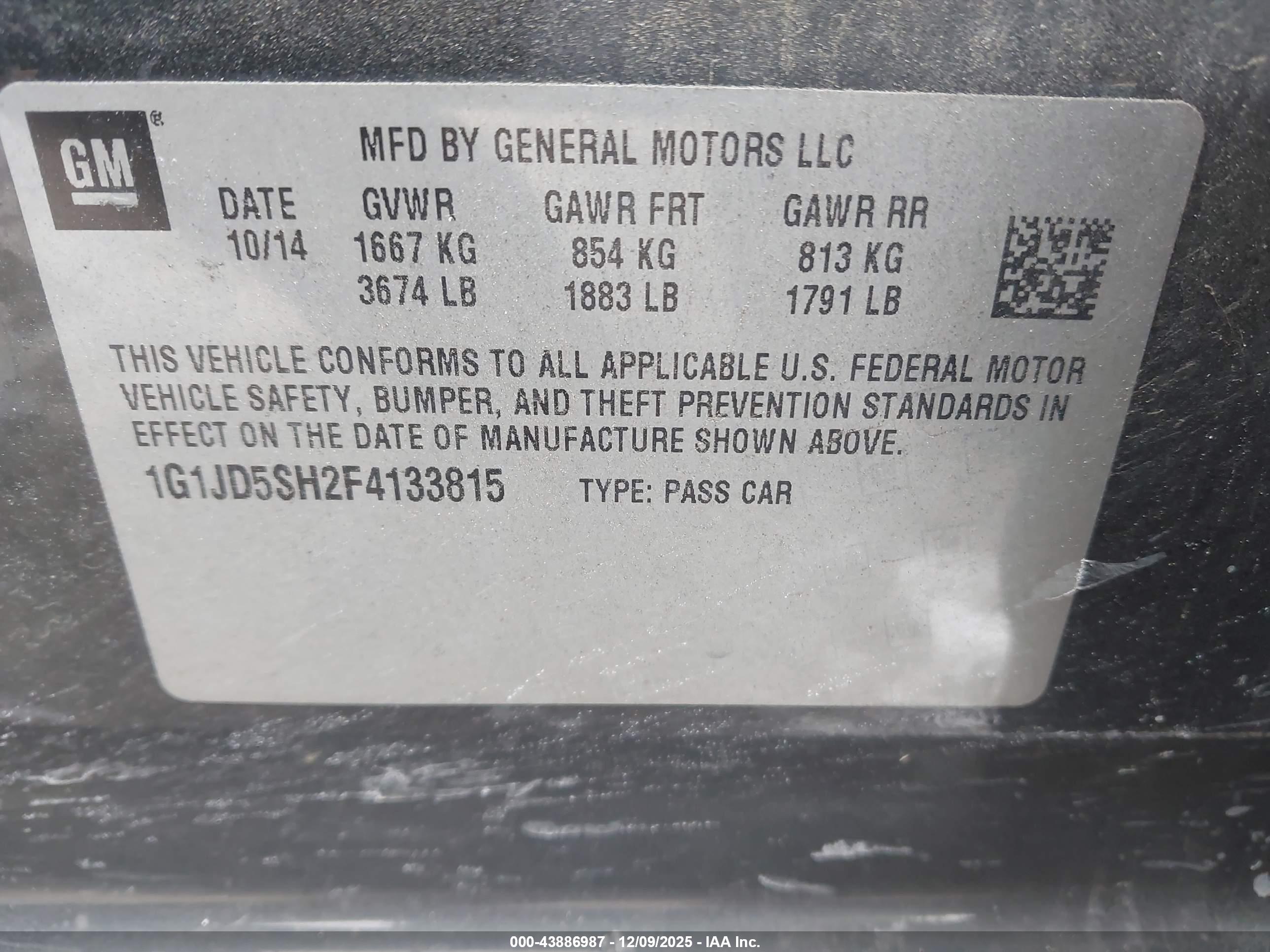CHEVROLET SONIC image 9