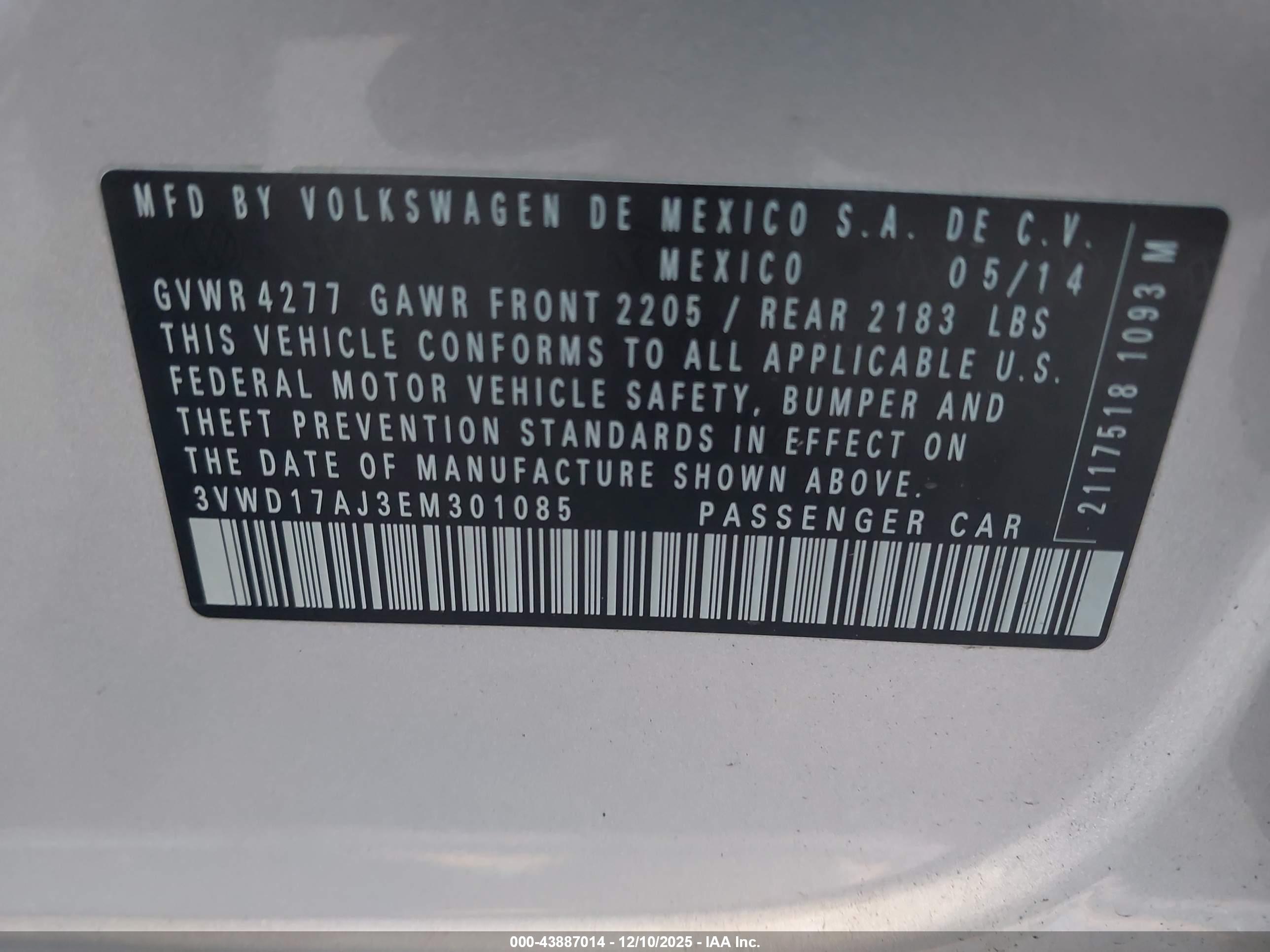 VOLKSWAGEN JETTA image 9