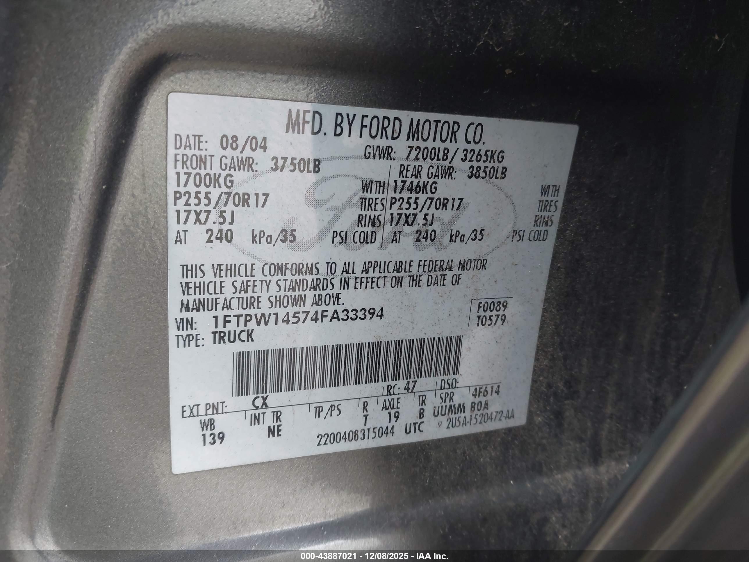 FORD F-150 image 9