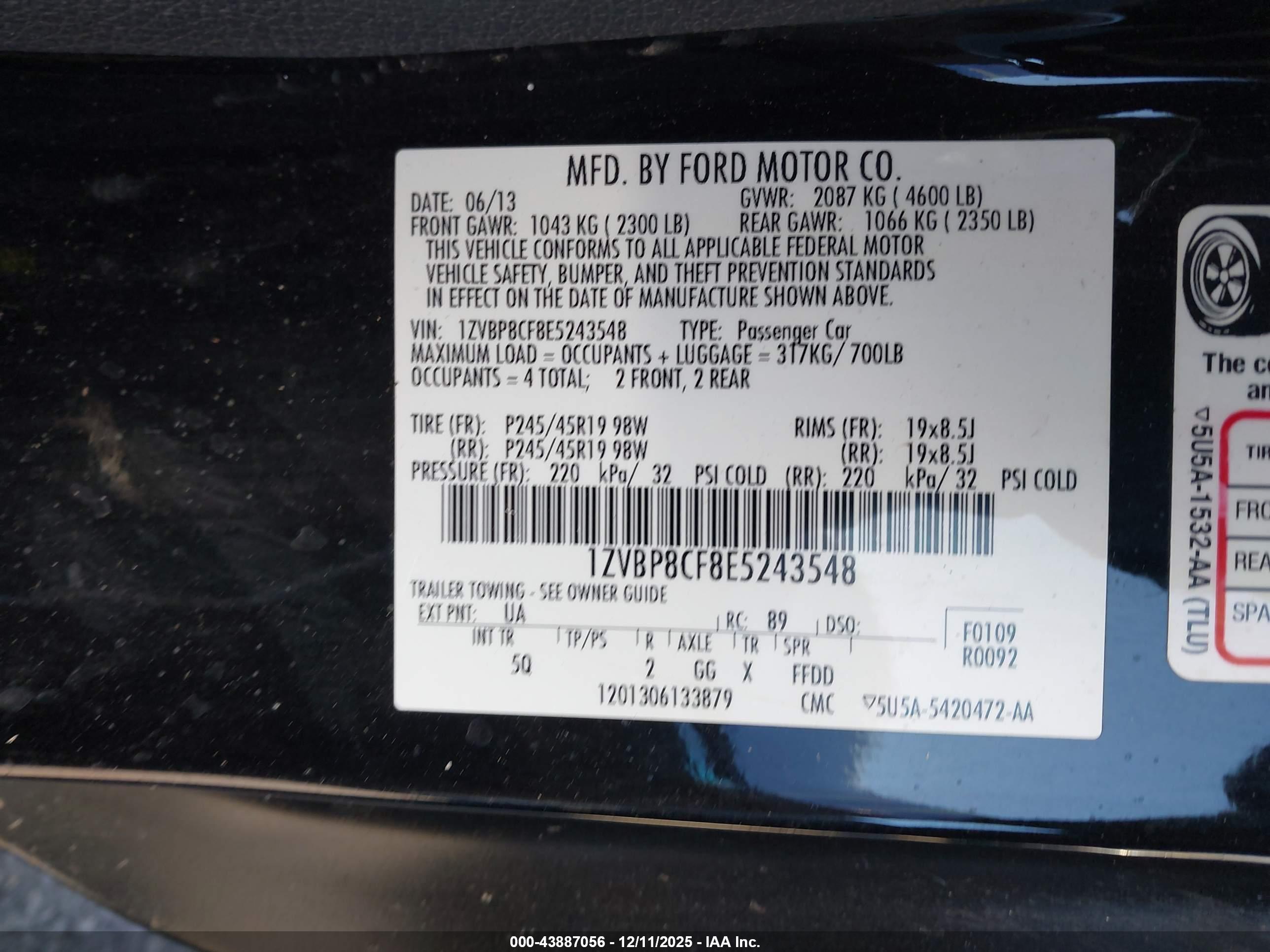 FORD MUSTANG image 9