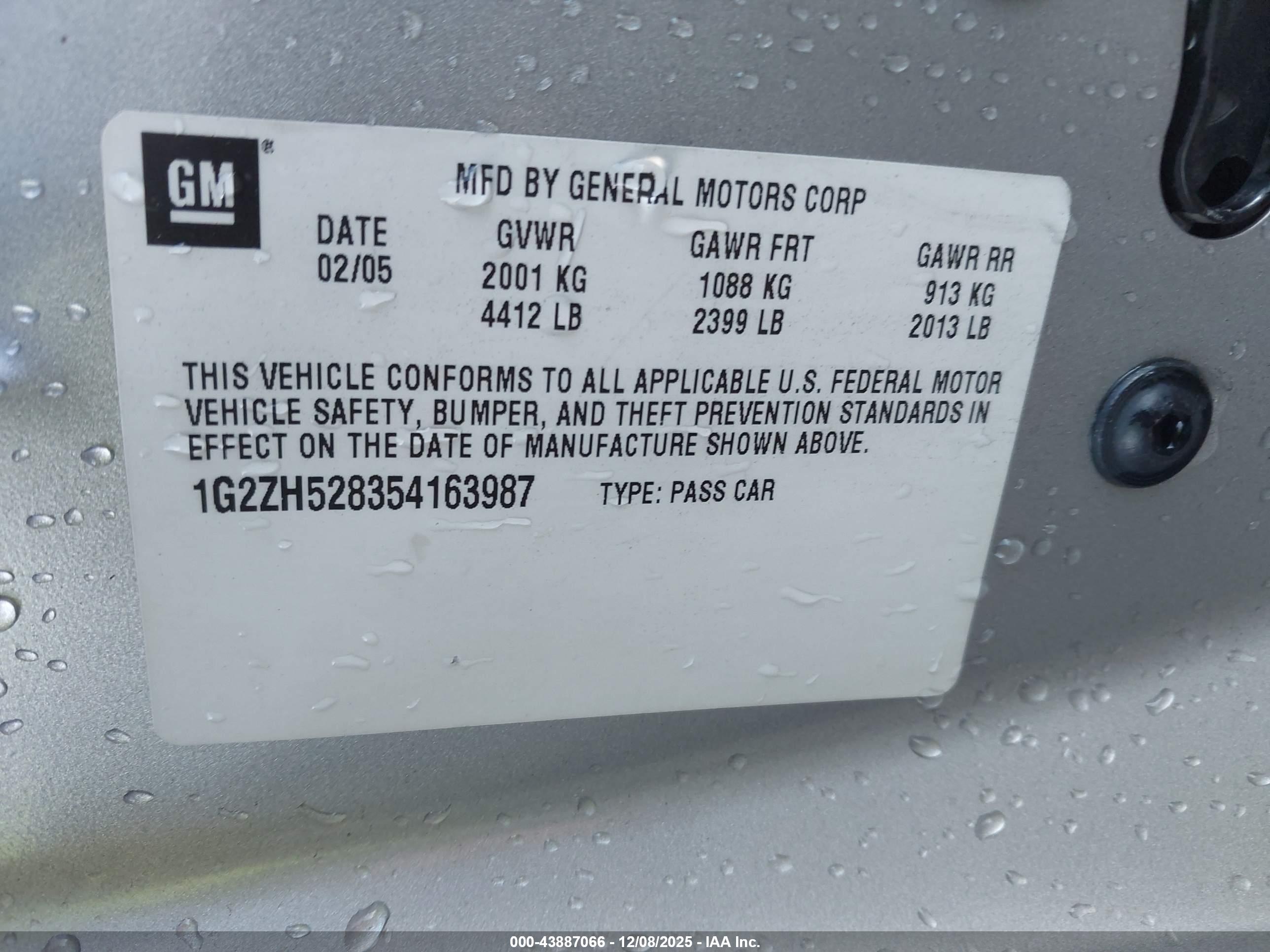 PONTIAC G6 image 9