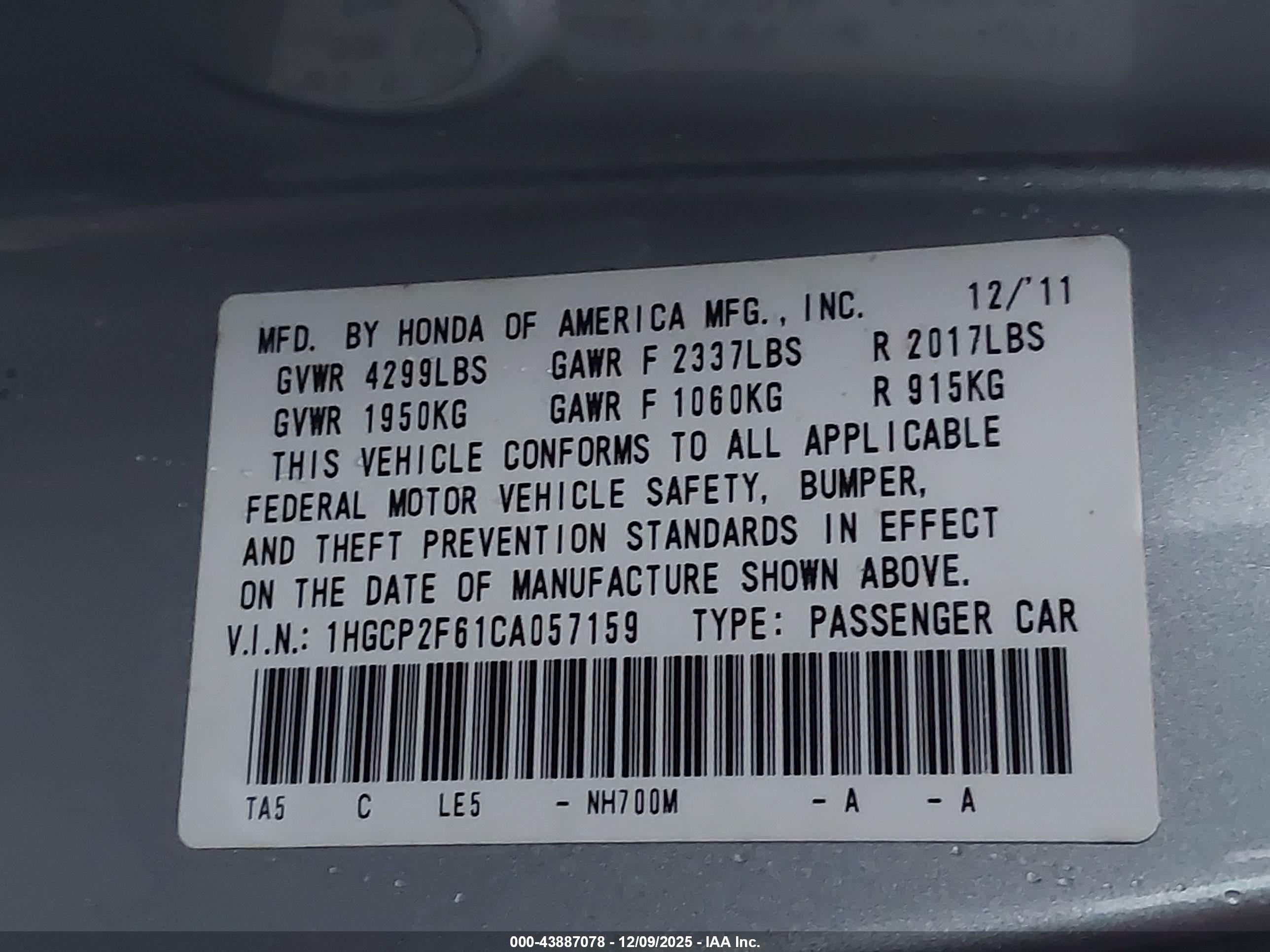 HONDA ACCORD image 9