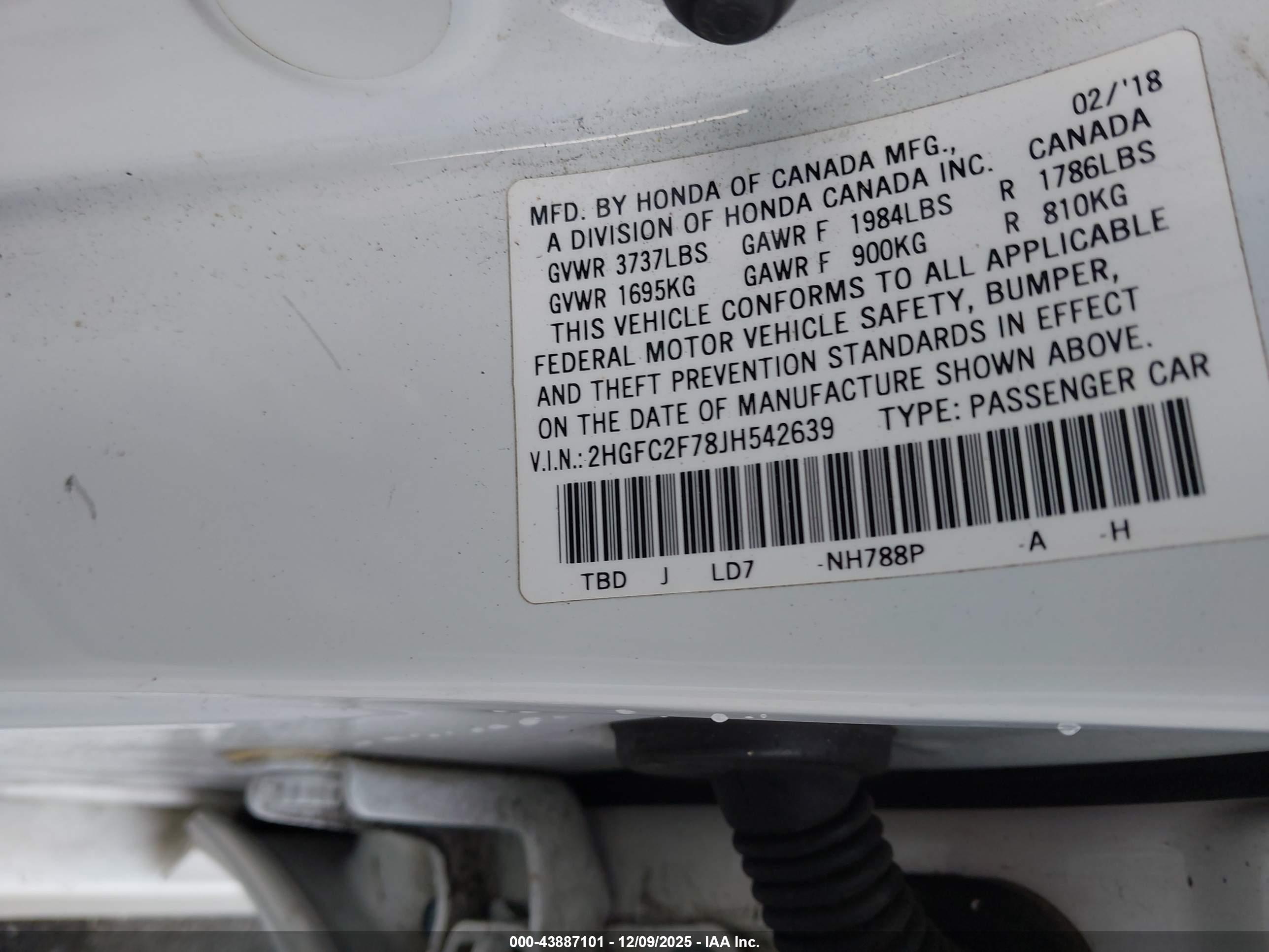 HONDA CIVIC image 9