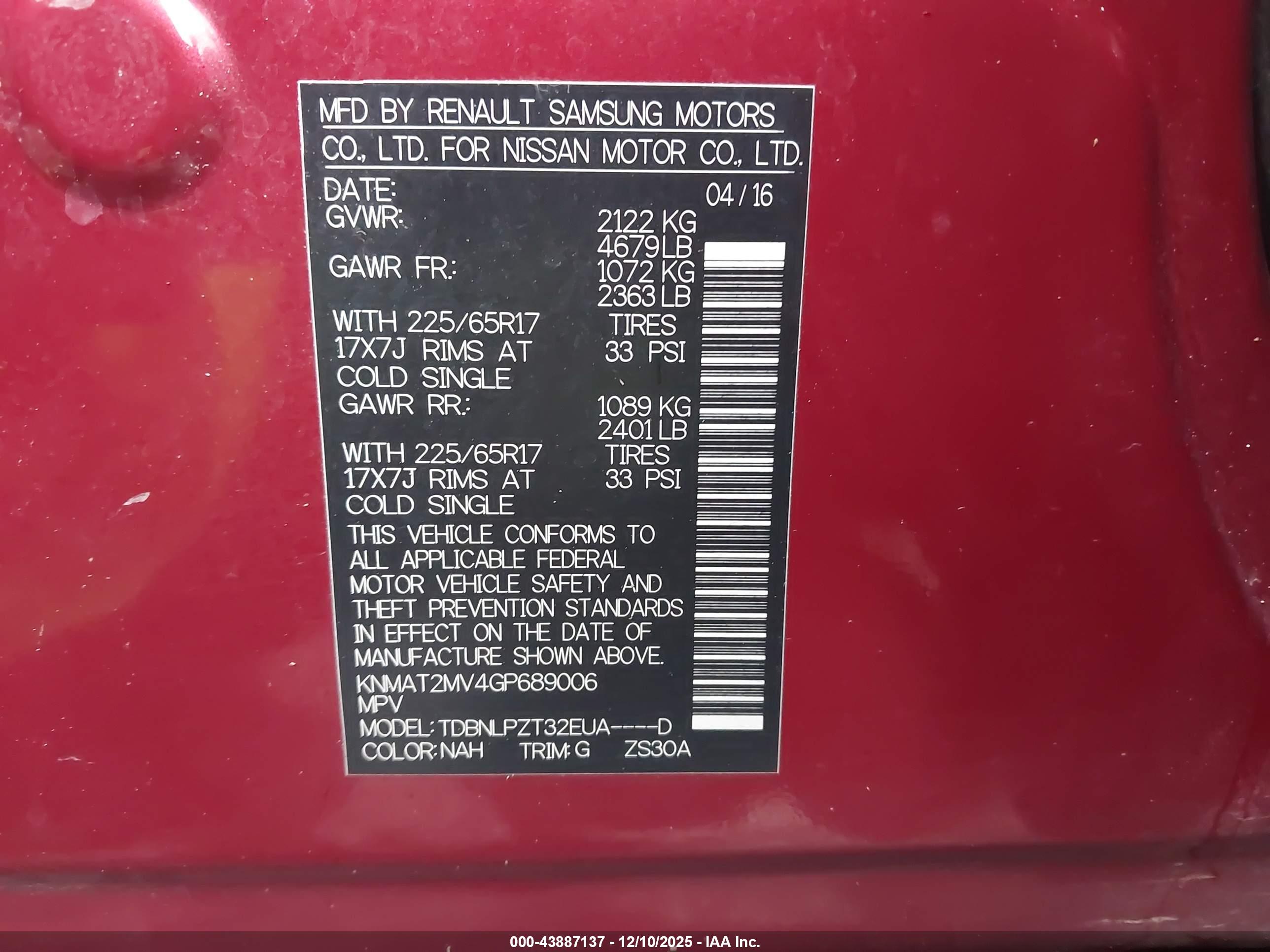 NISSAN ROGUE image 9