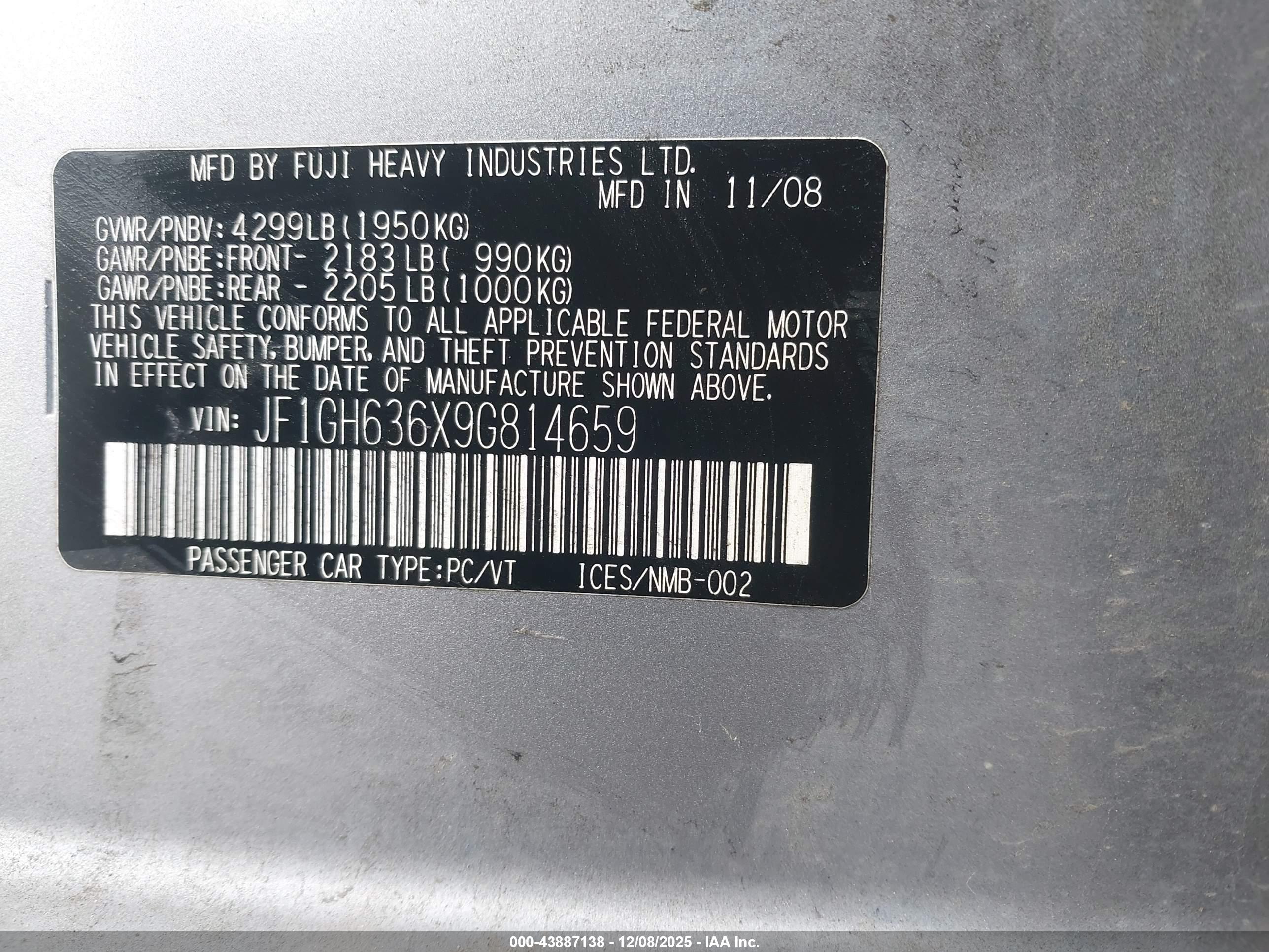 SUBARU IMPREZA image 9