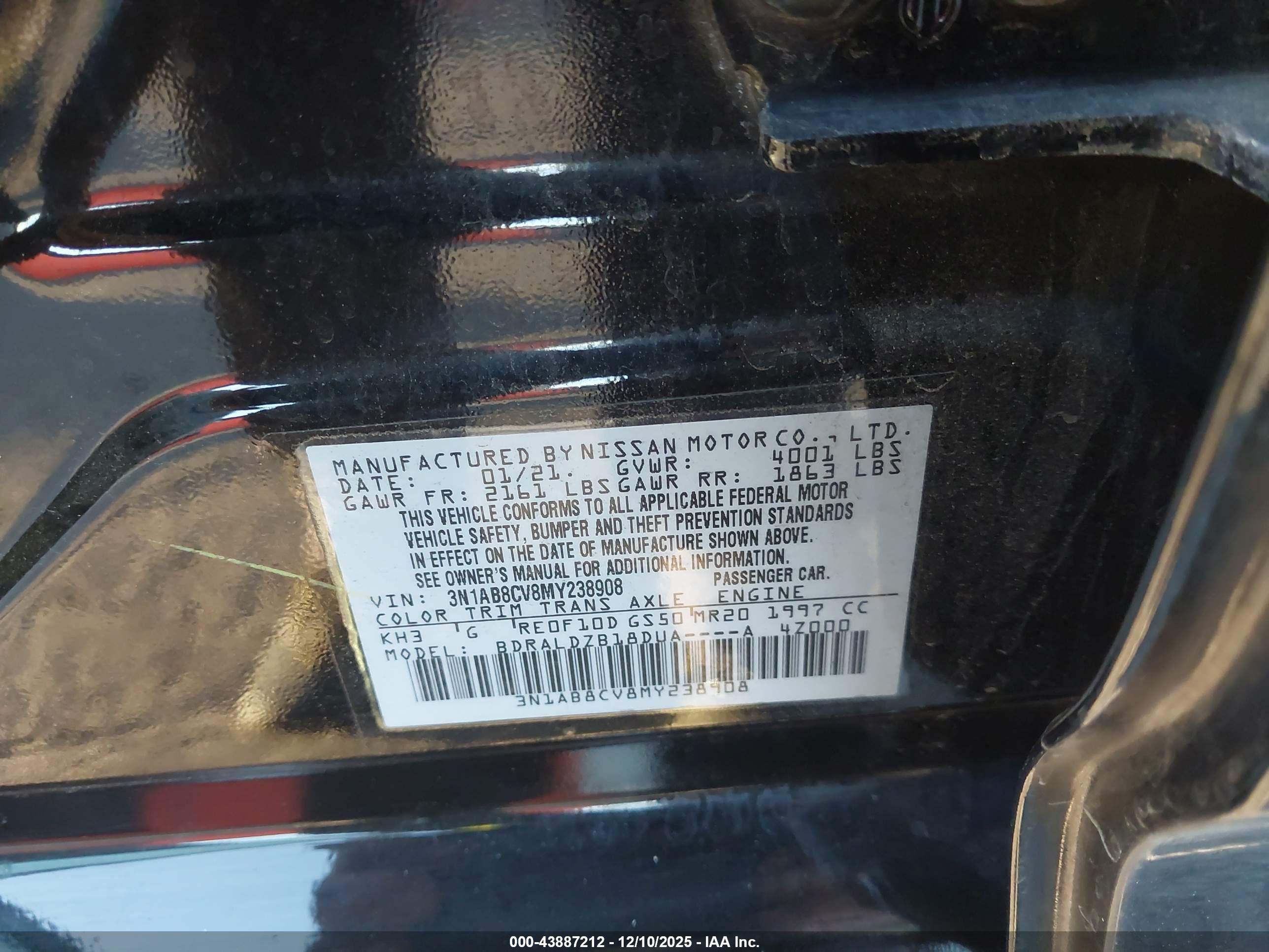 NISSAN SENTRA image 9