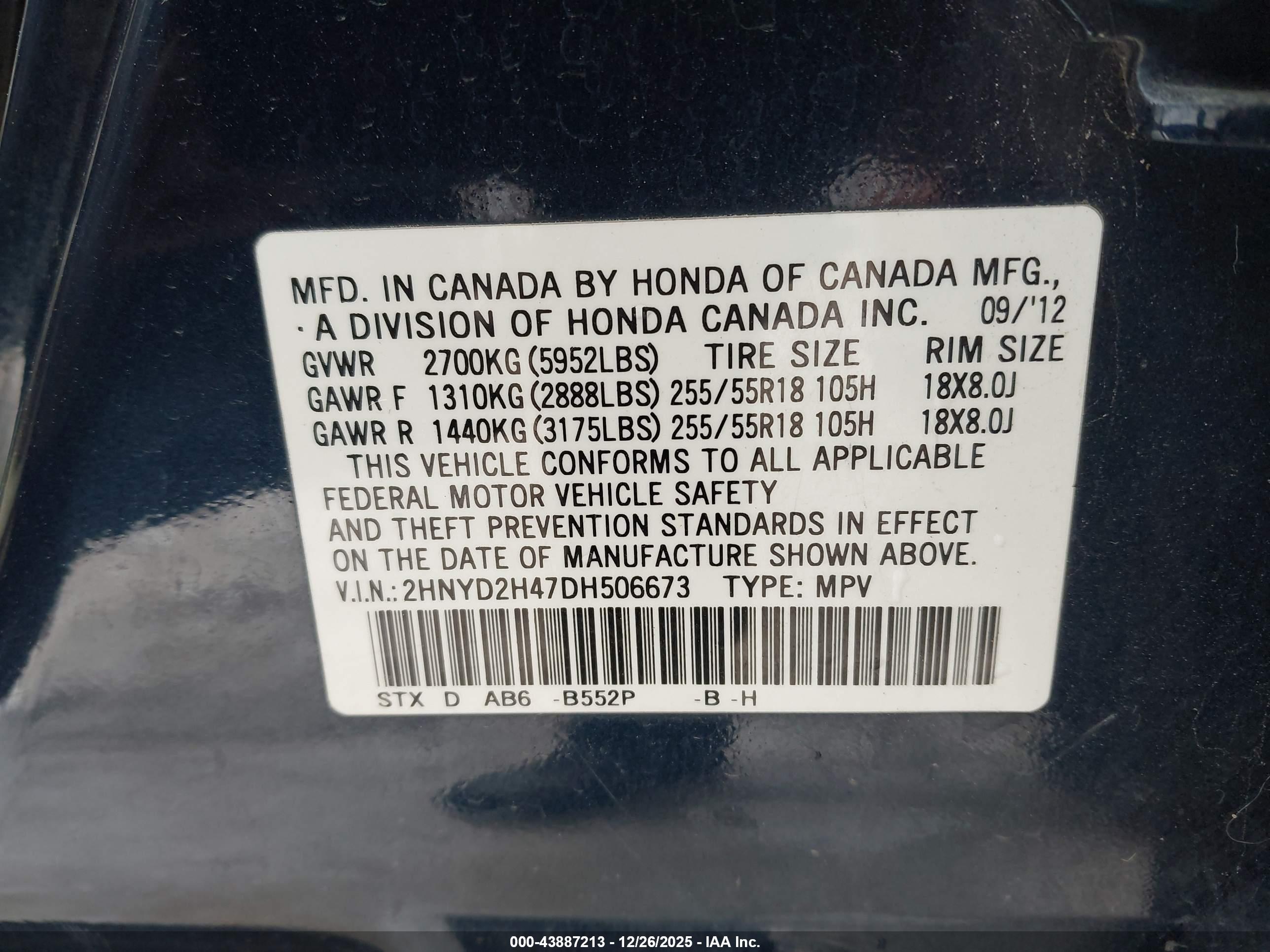 ACURA MDX image 9