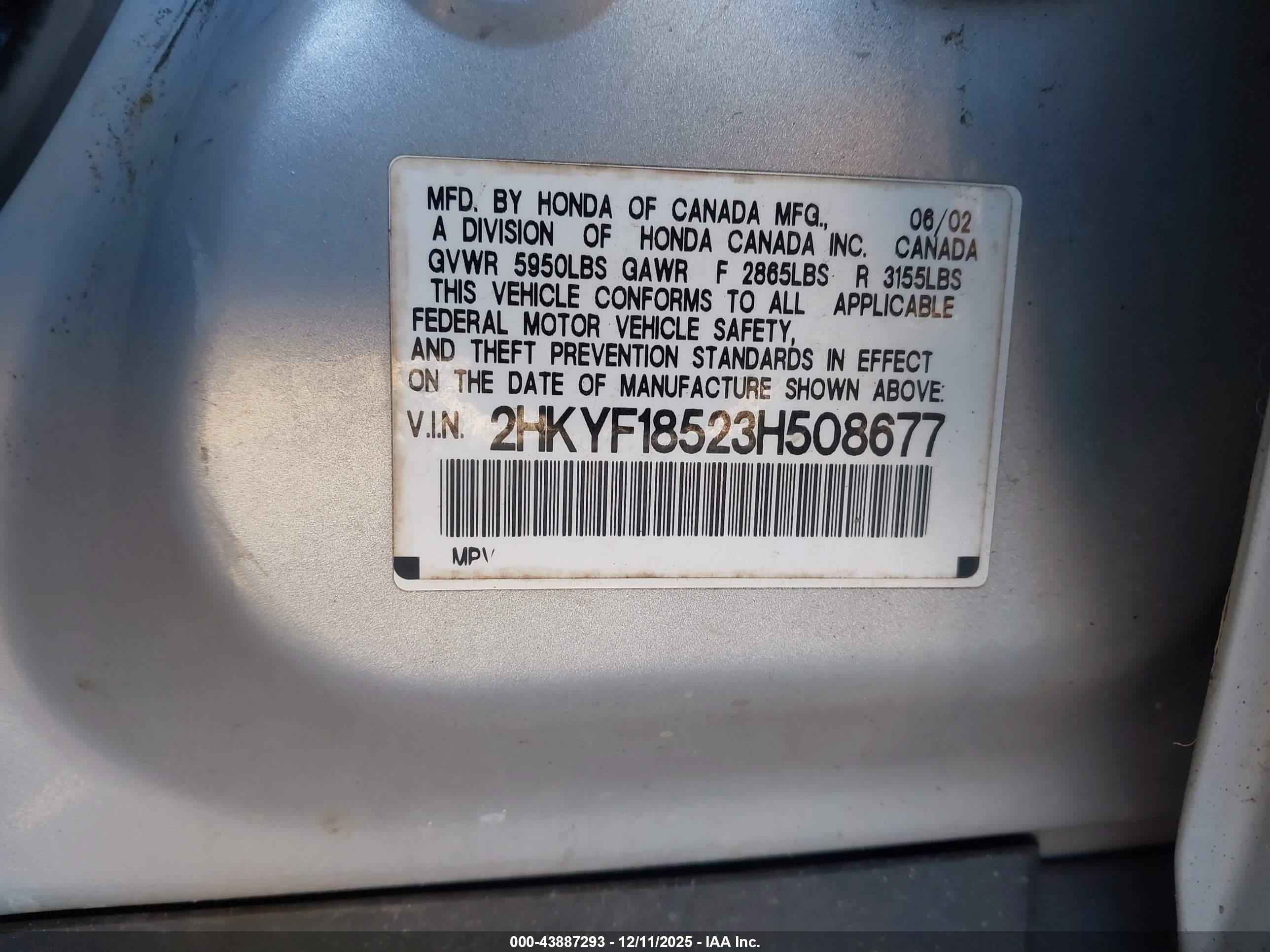 HONDA PILOT image 9
