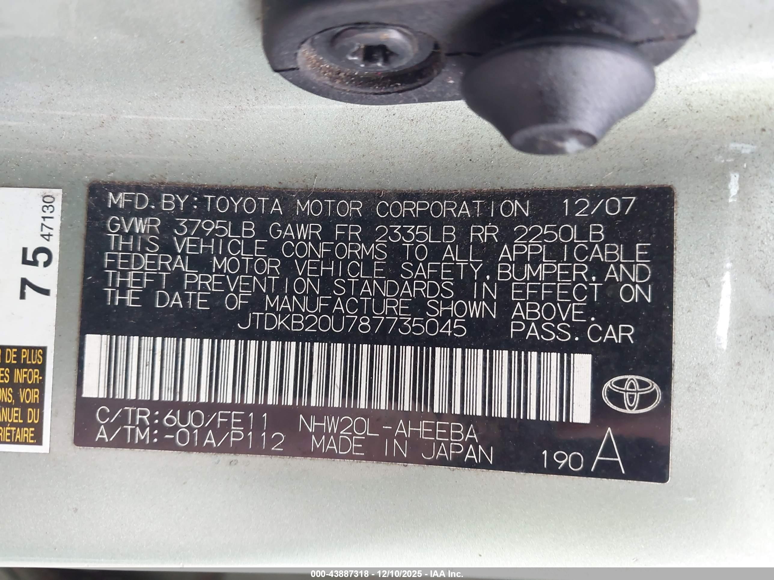 TOYOTA PRIUS image 9