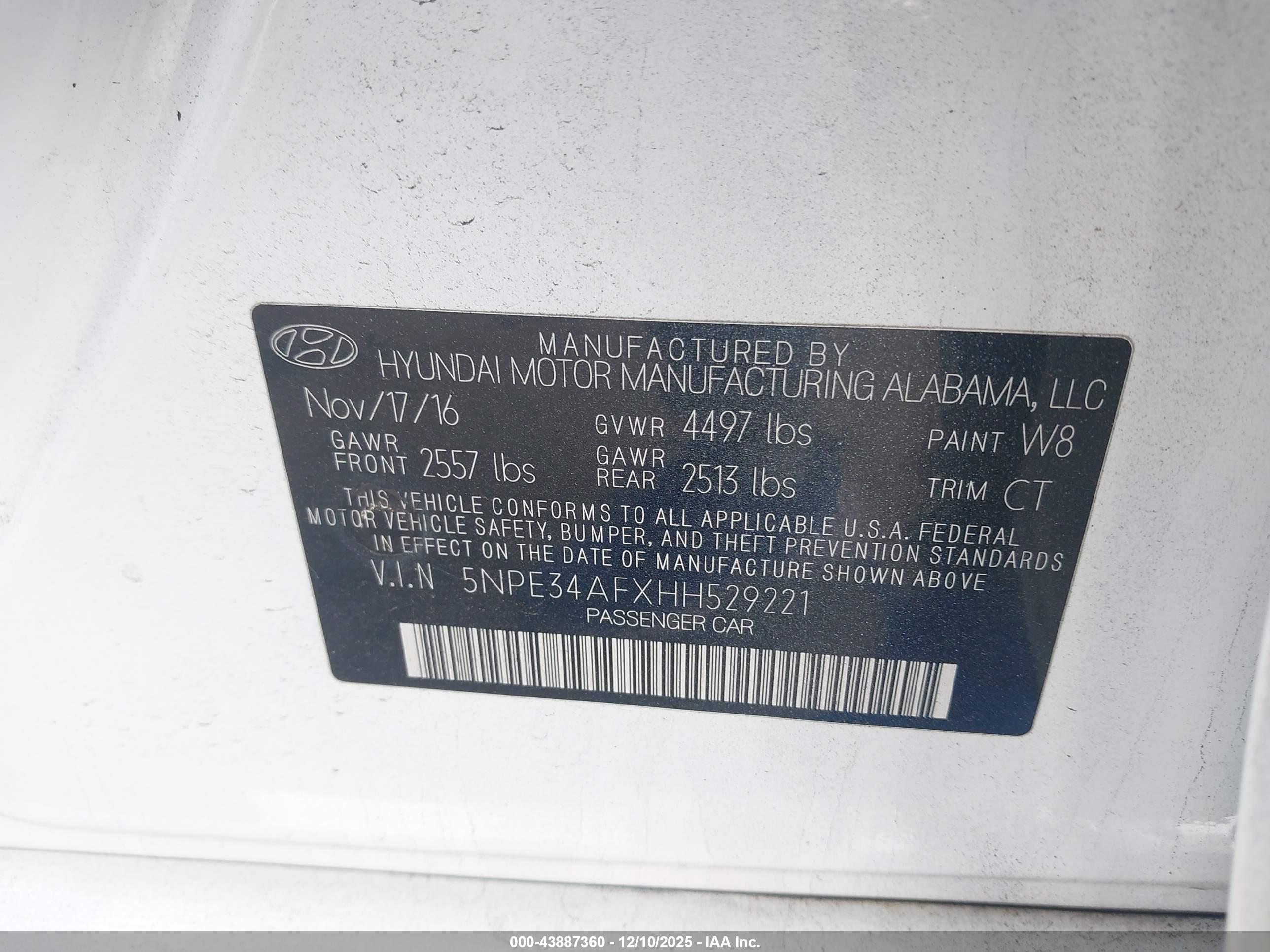 HYUNDAI SONATA image 9