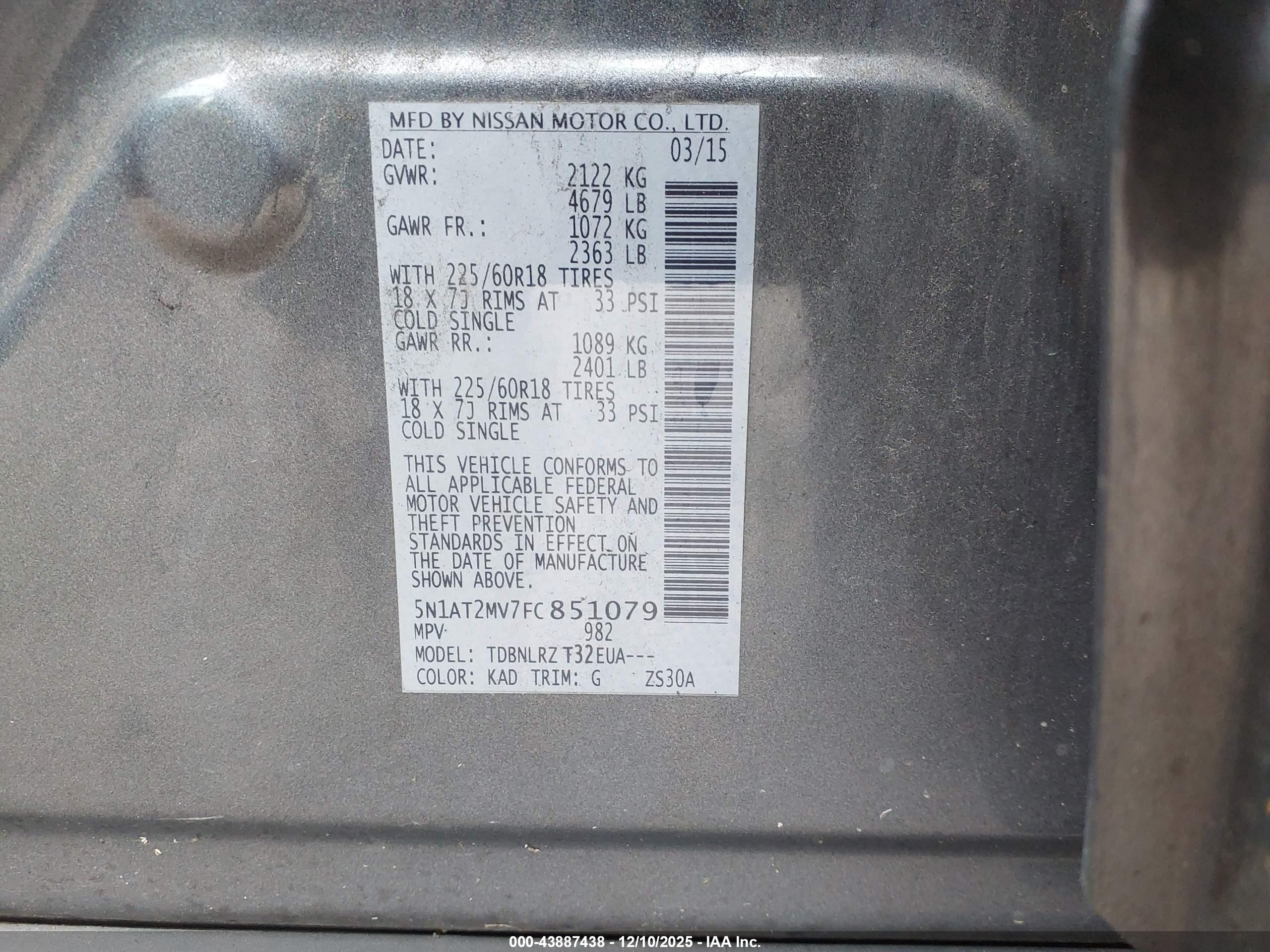 NISSAN ROGUE image 9