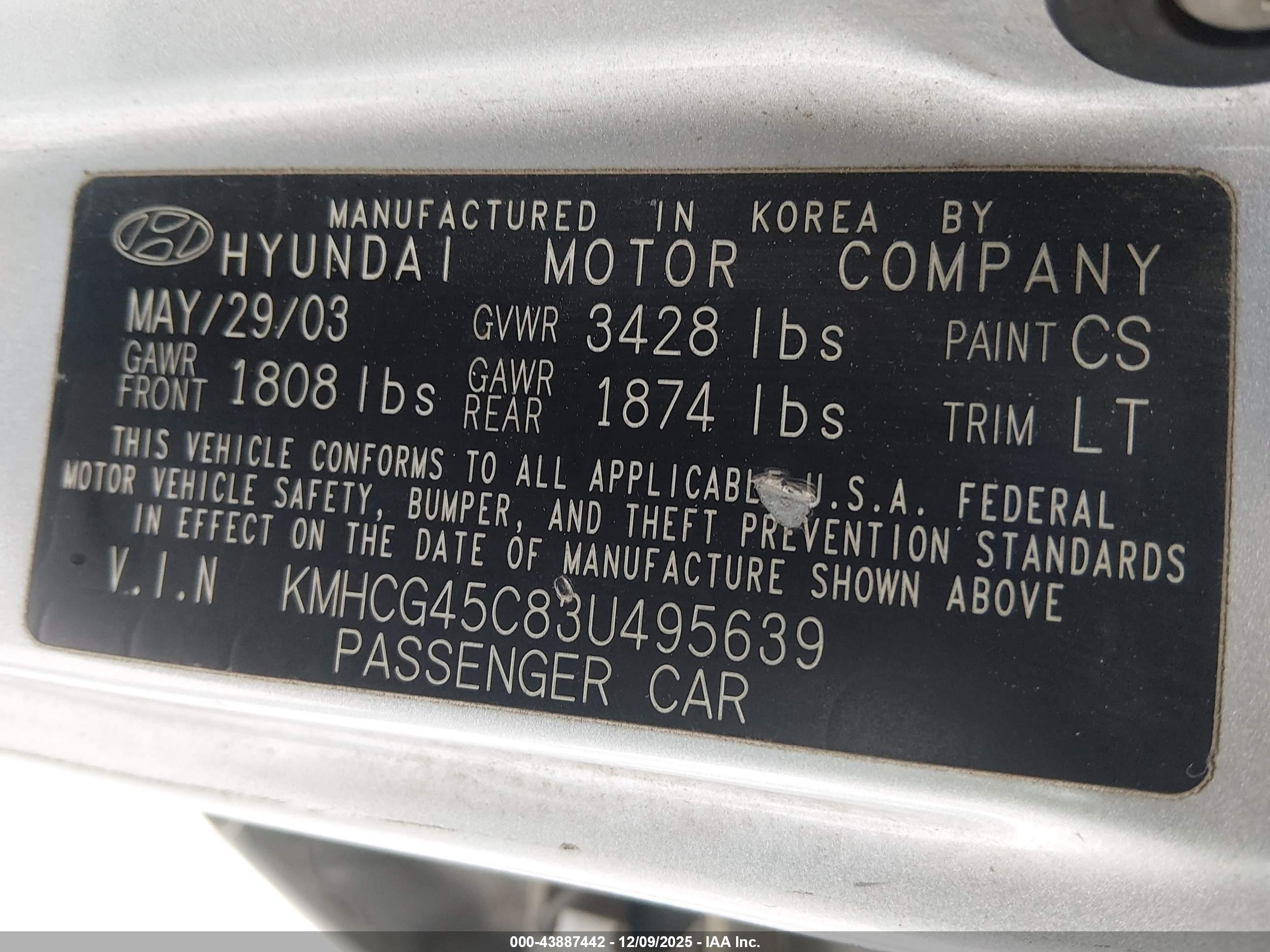 HYUNDAI ACCENT image 9