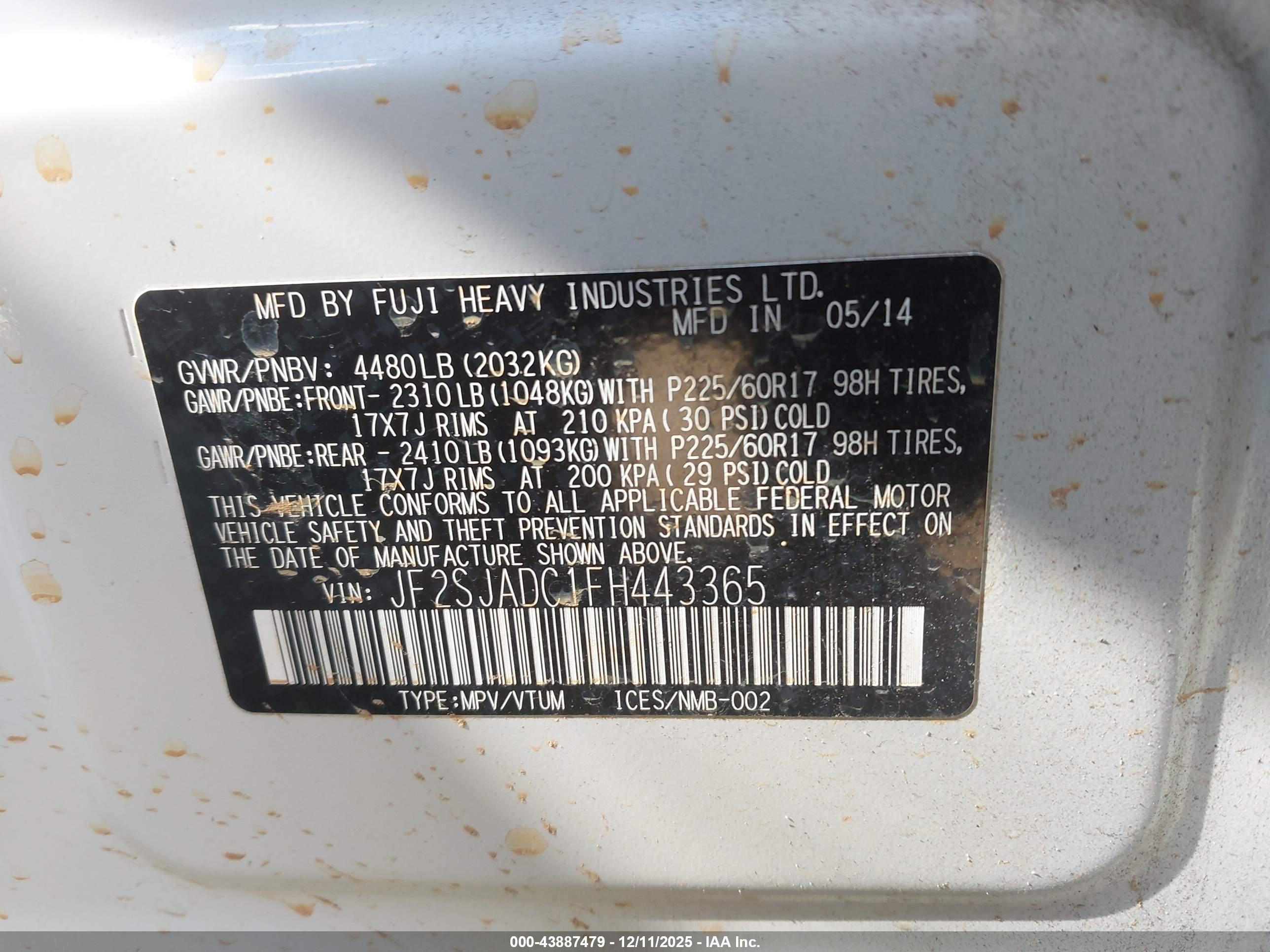 SUBARU FORESTER image 9