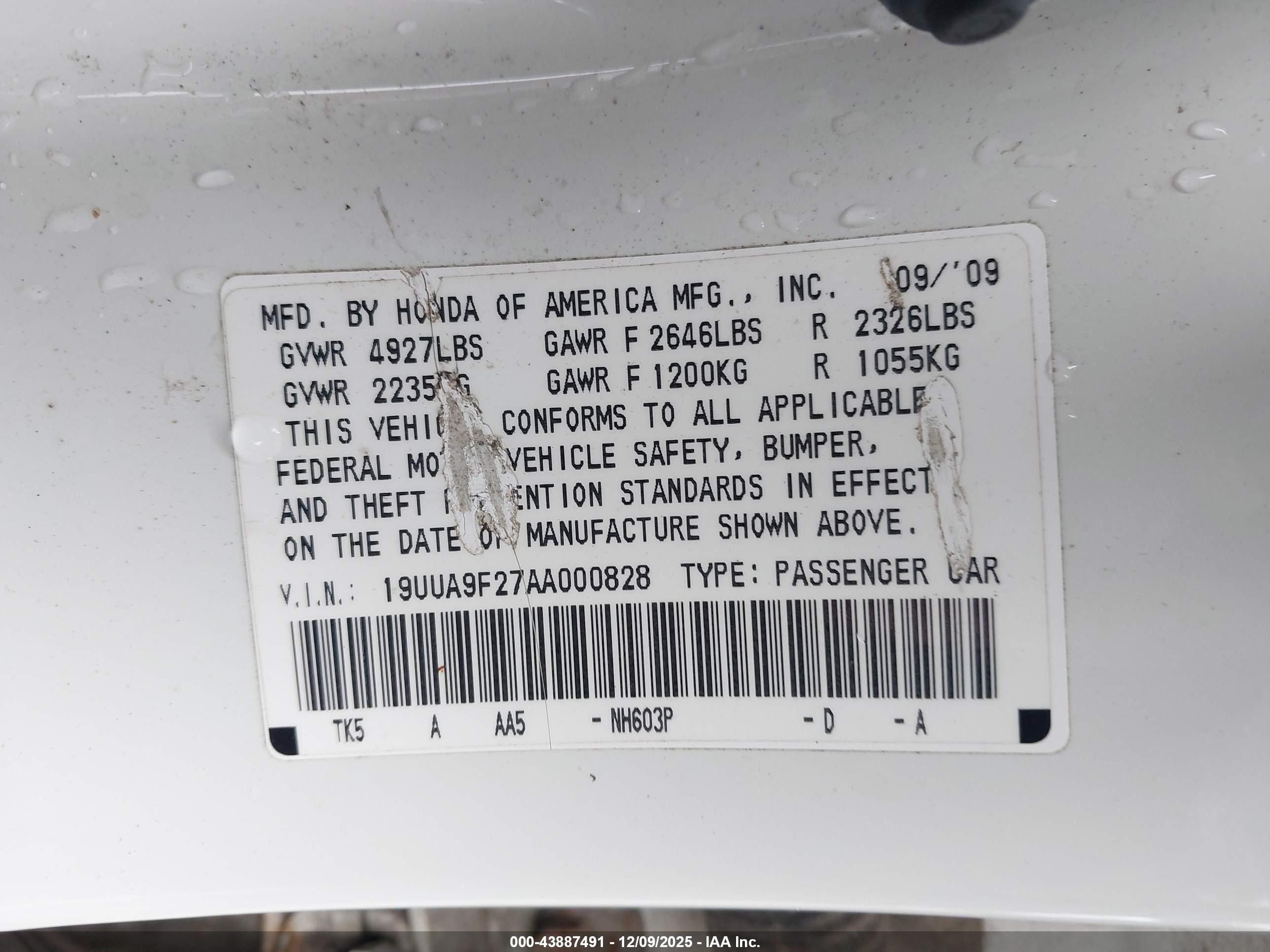 ACURA TL image 9