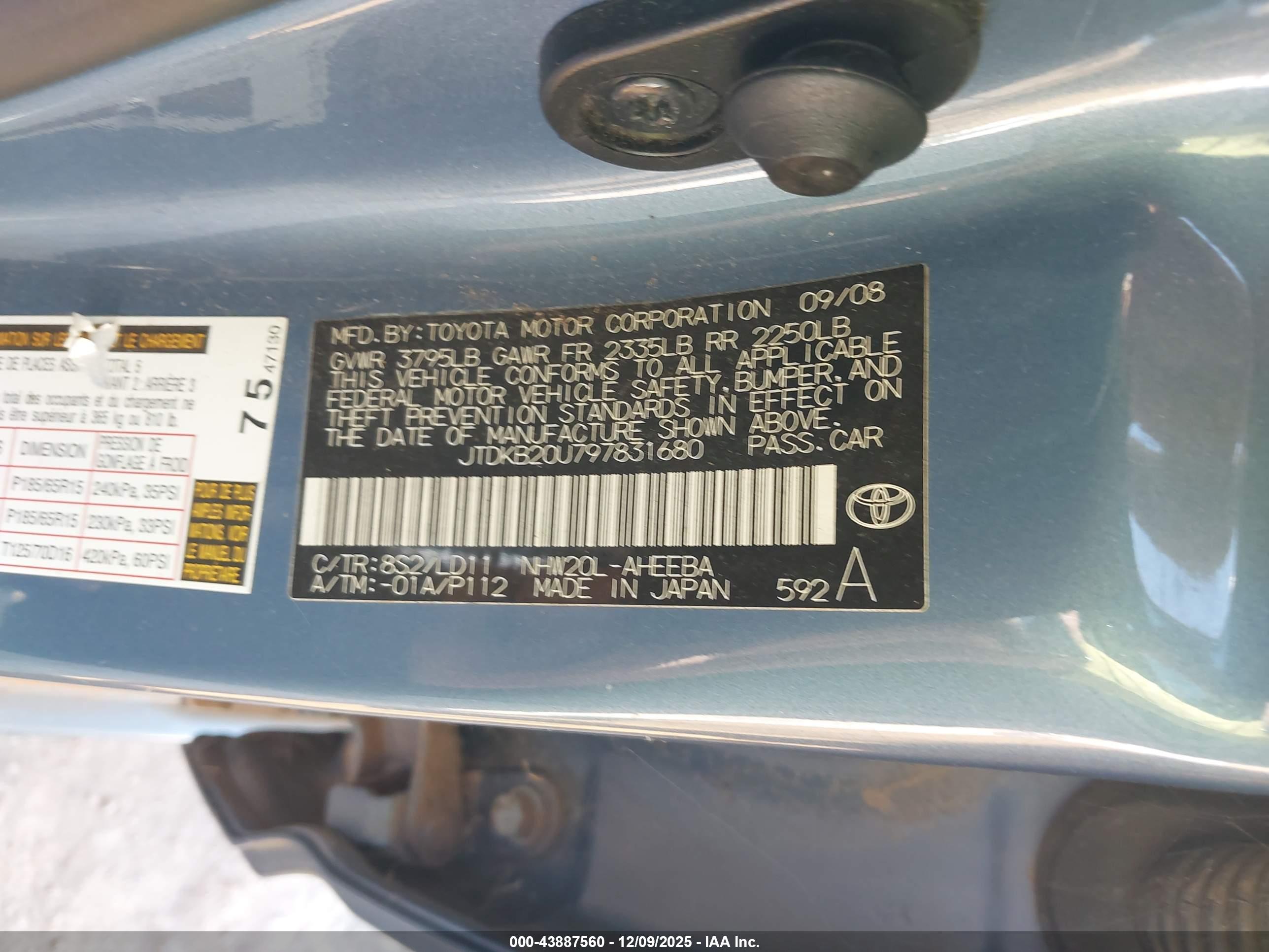 TOYOTA PRIUS image 9