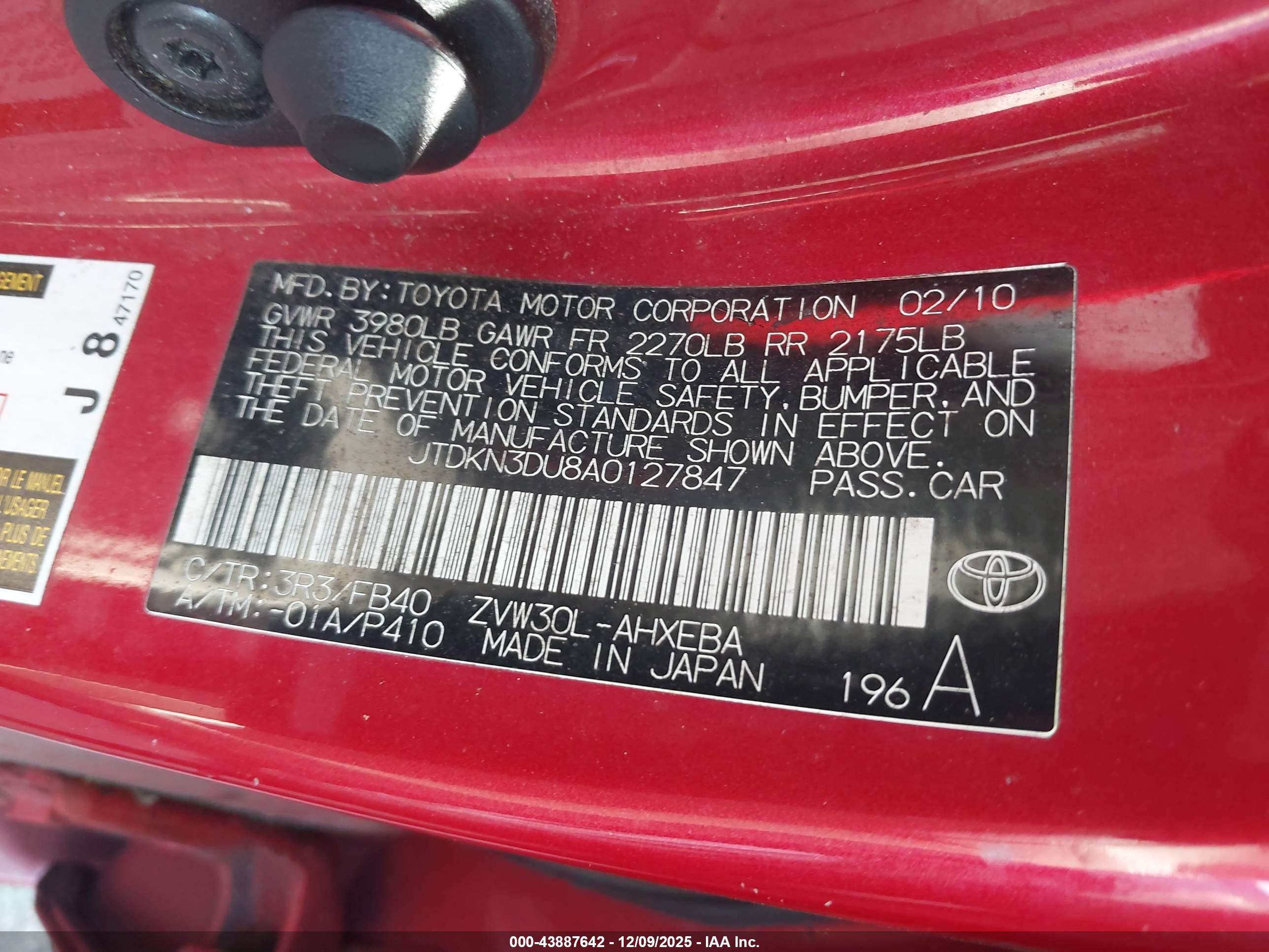 TOYOTA PRIUS image 9