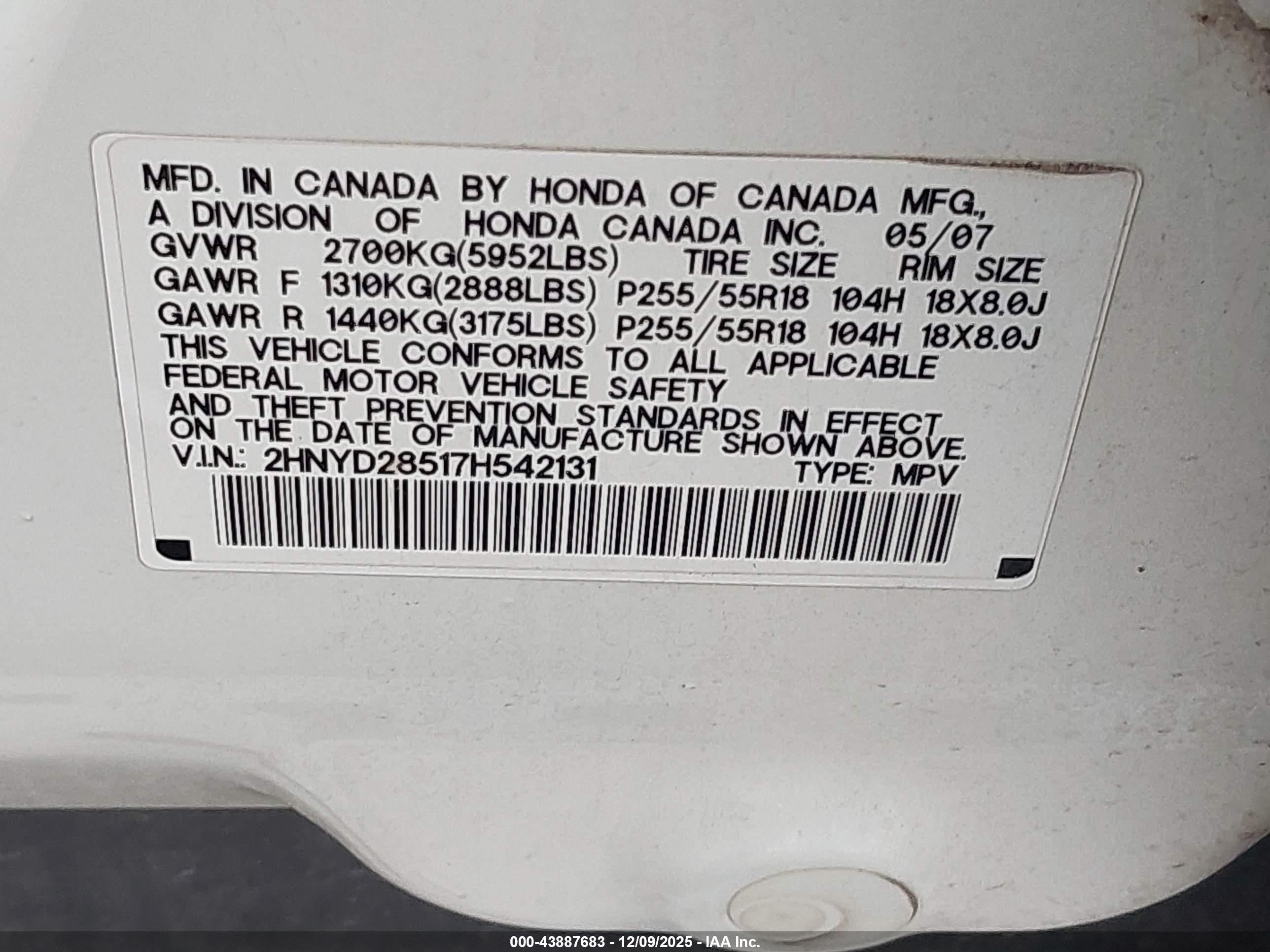 ACURA MDX image 9
