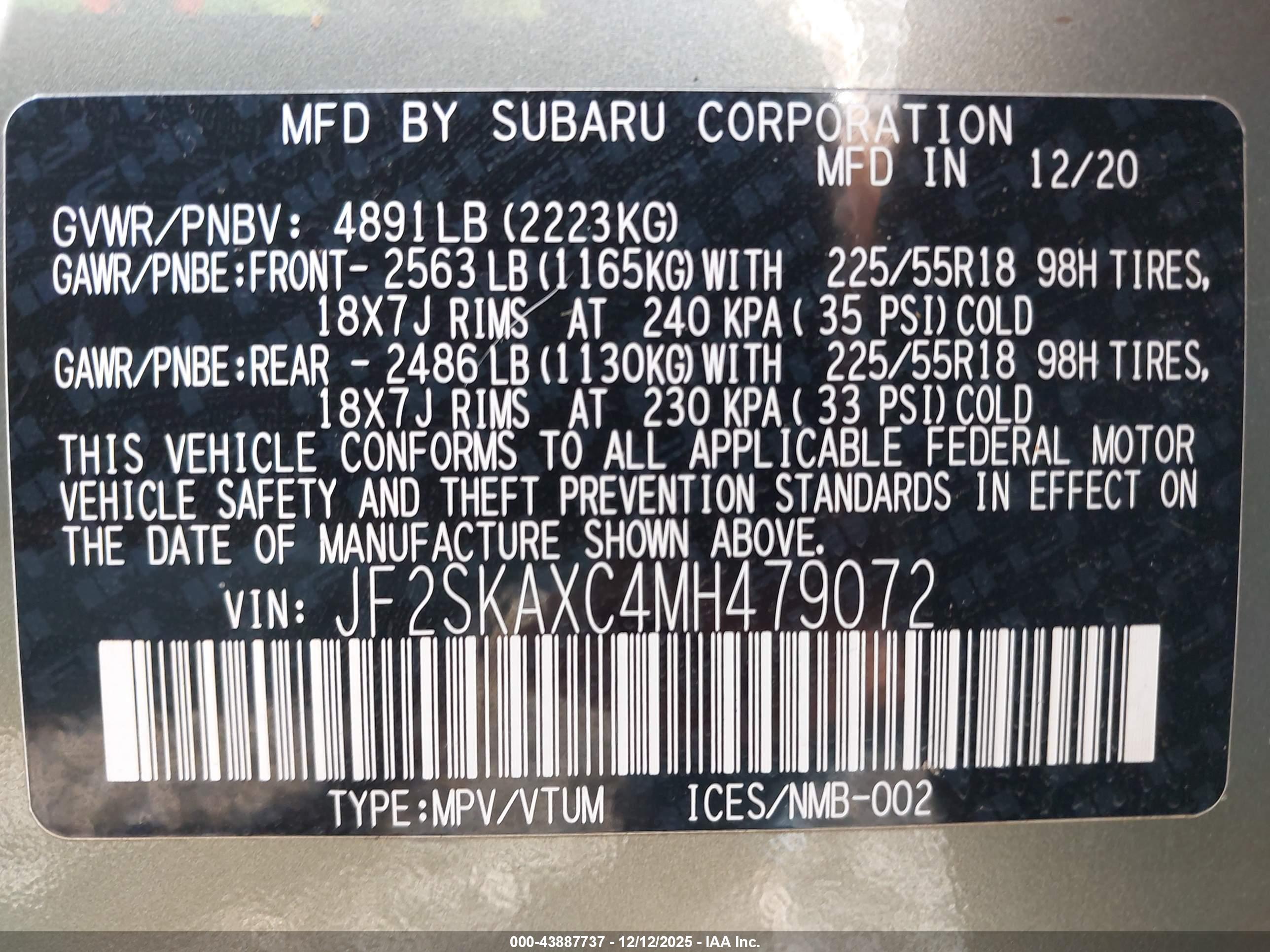 SUBARU FORESTER image 9