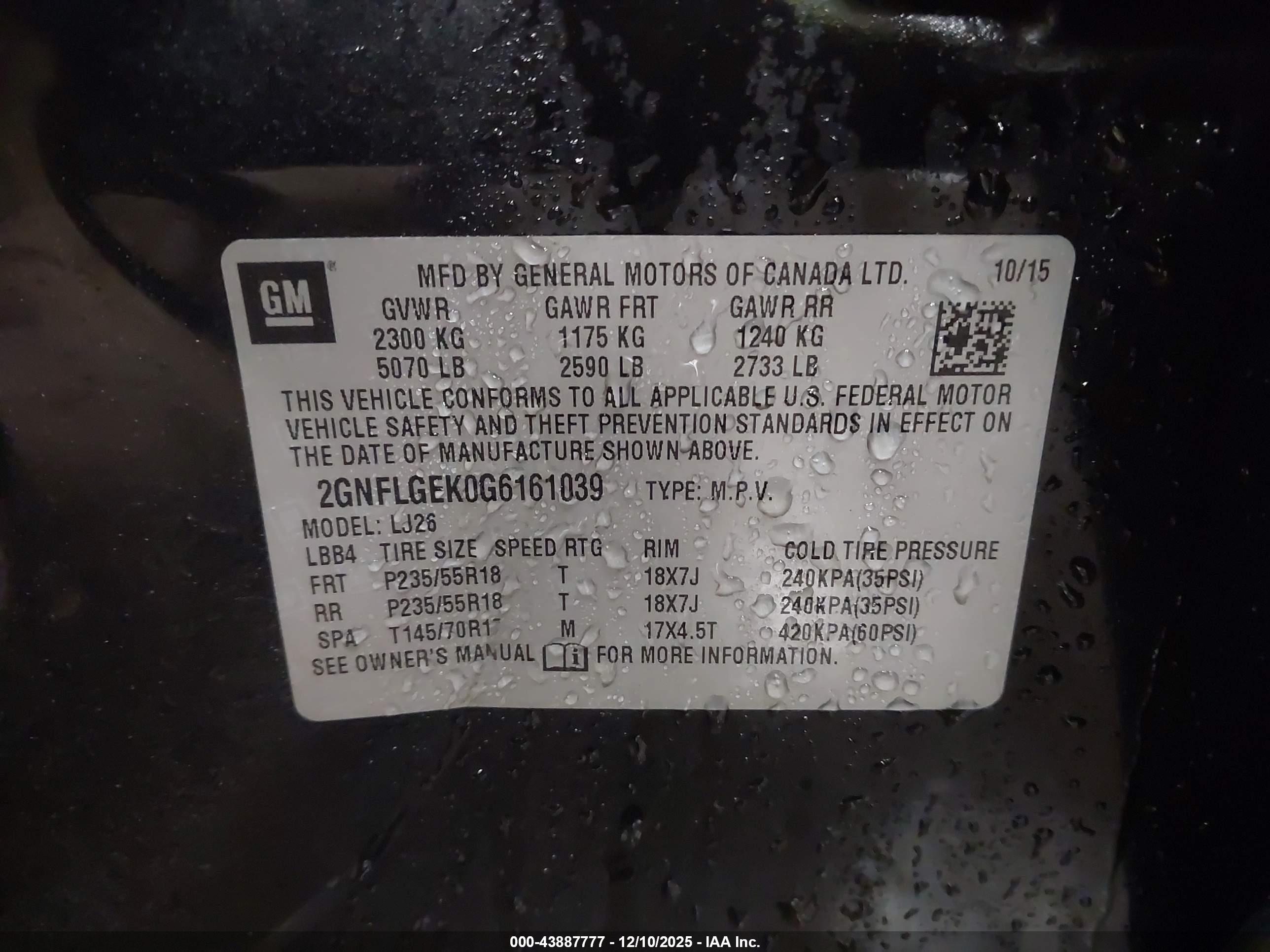 CHEVROLET EQUINOX image 9