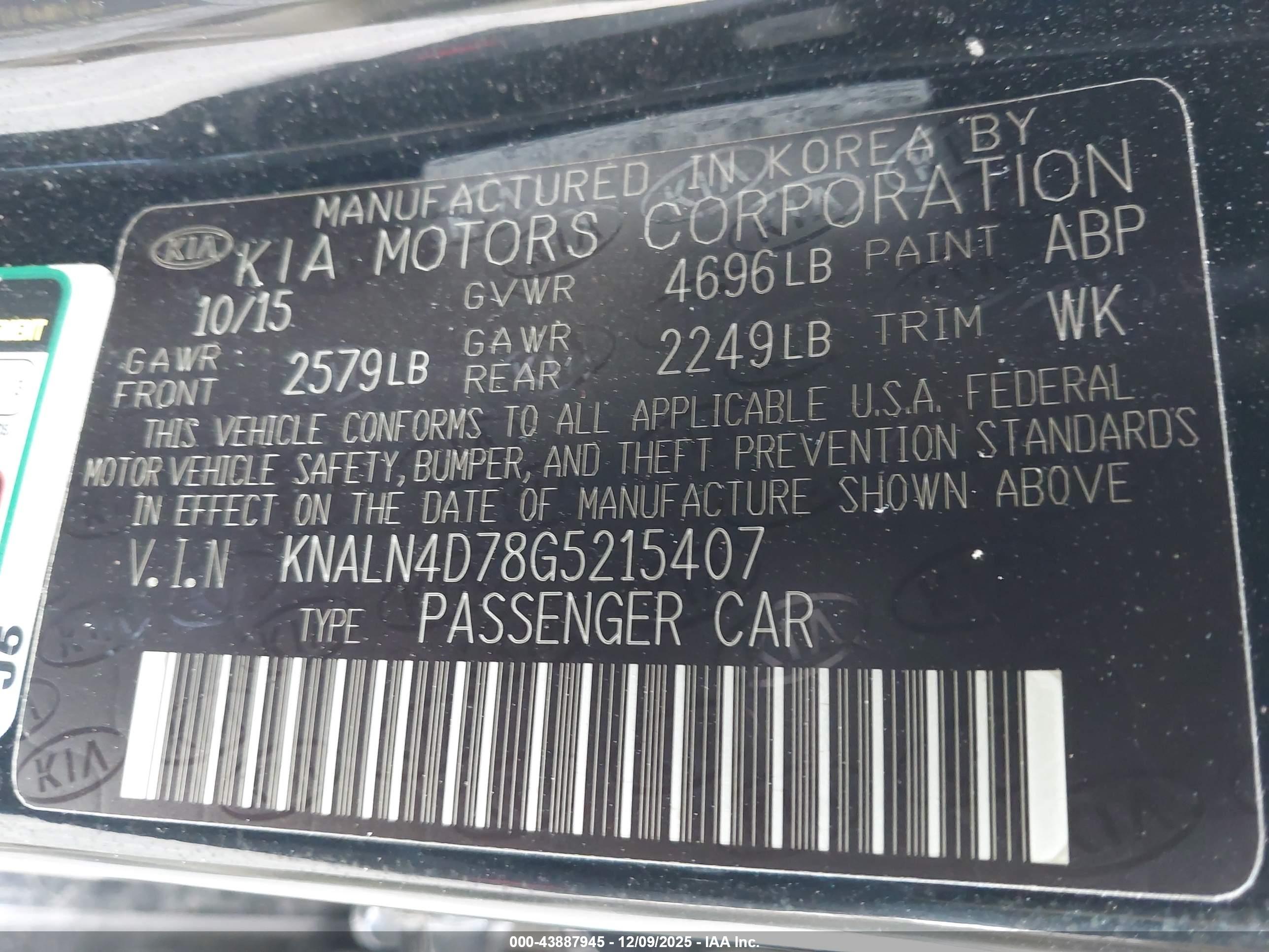 KIA CADENZA image 9