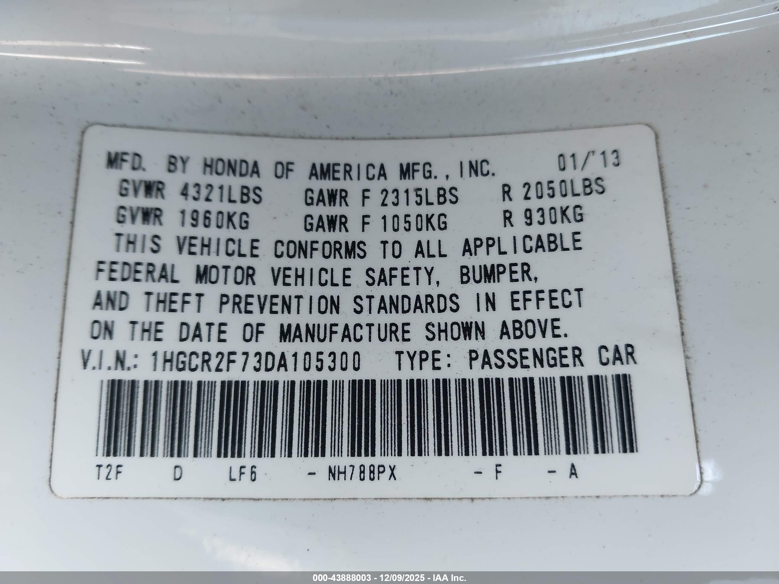 HONDA ACCORD image 9