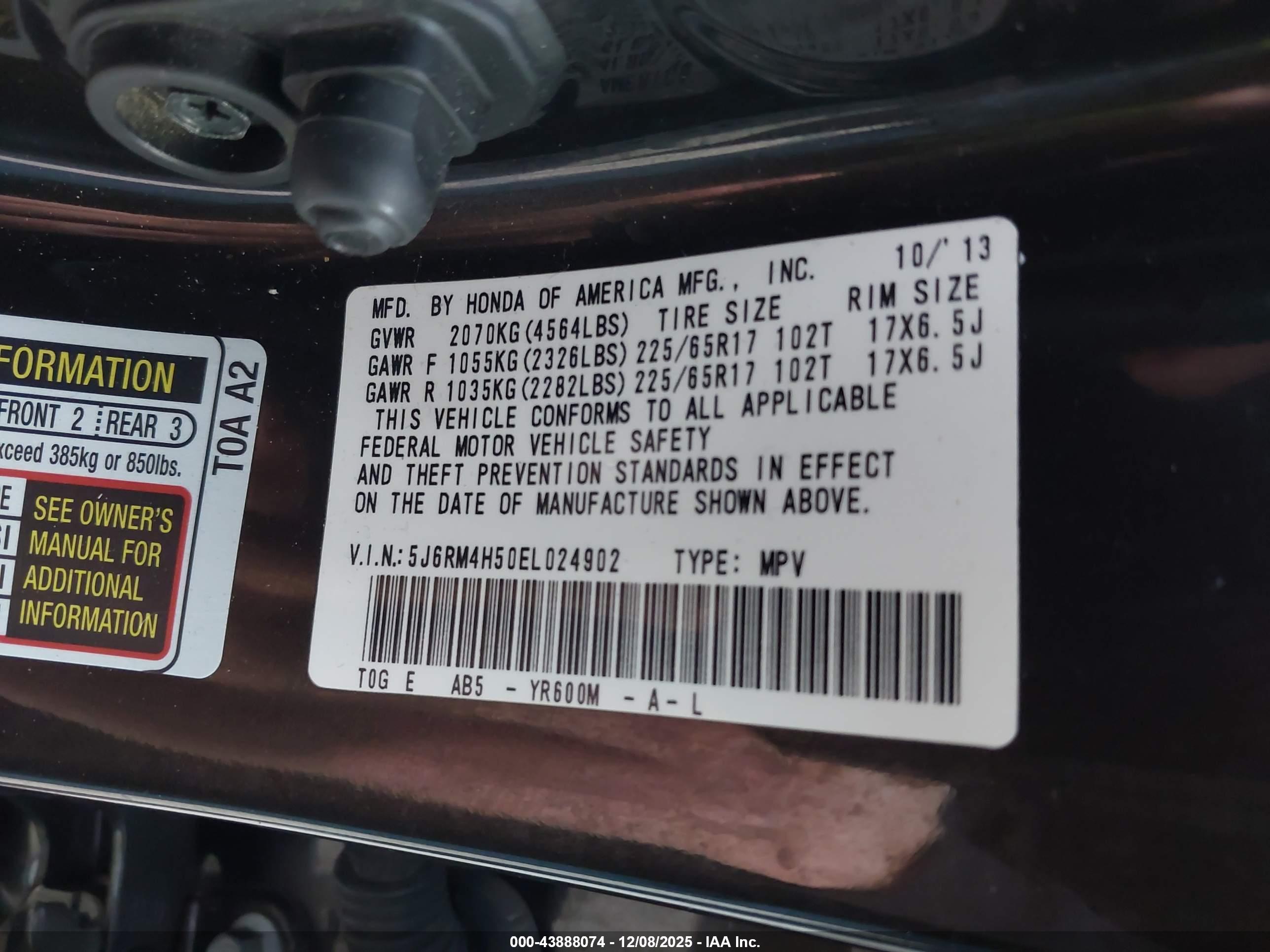 HONDA CR-V image 9