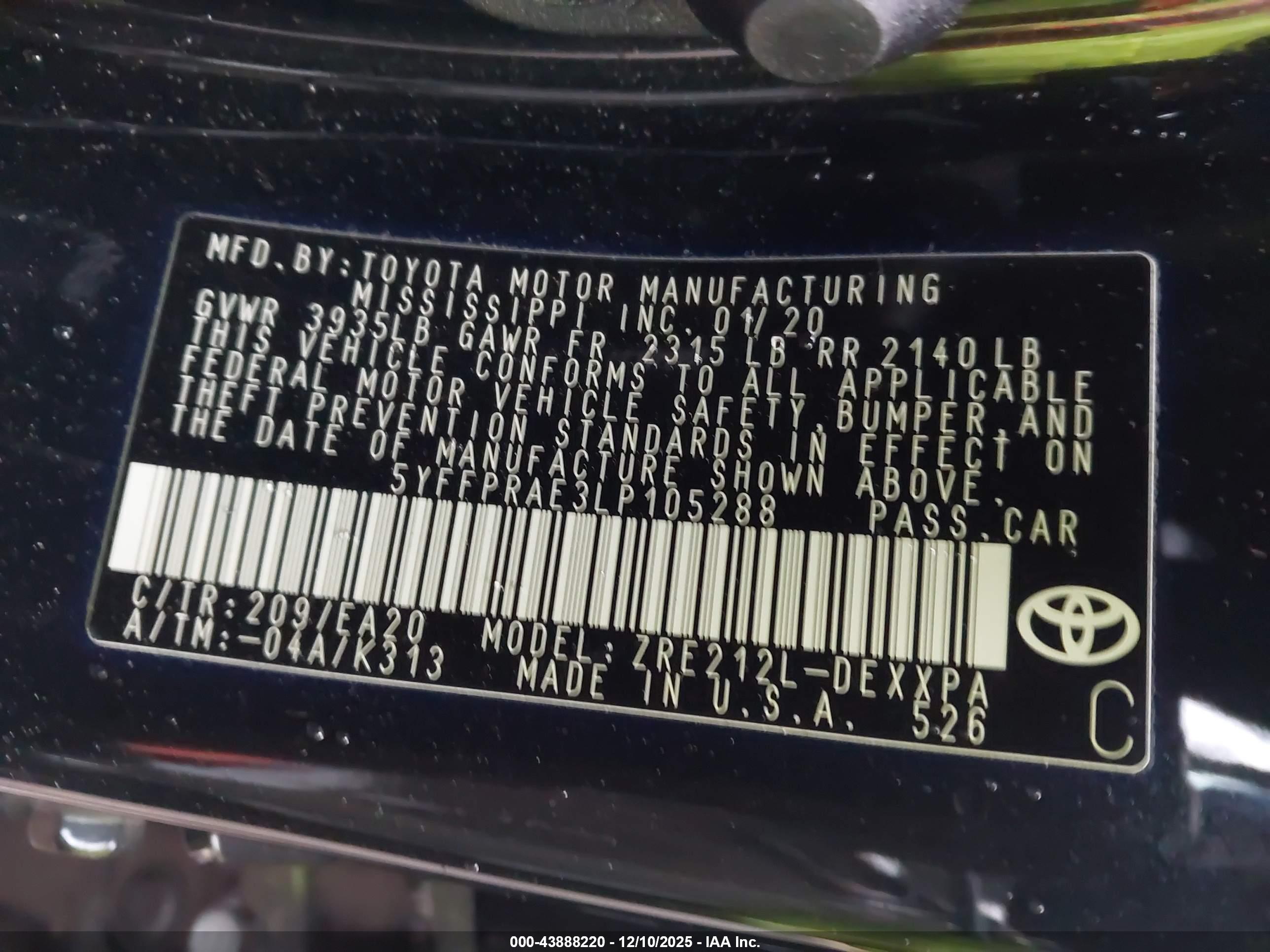 TOYOTA COROLLA image 9