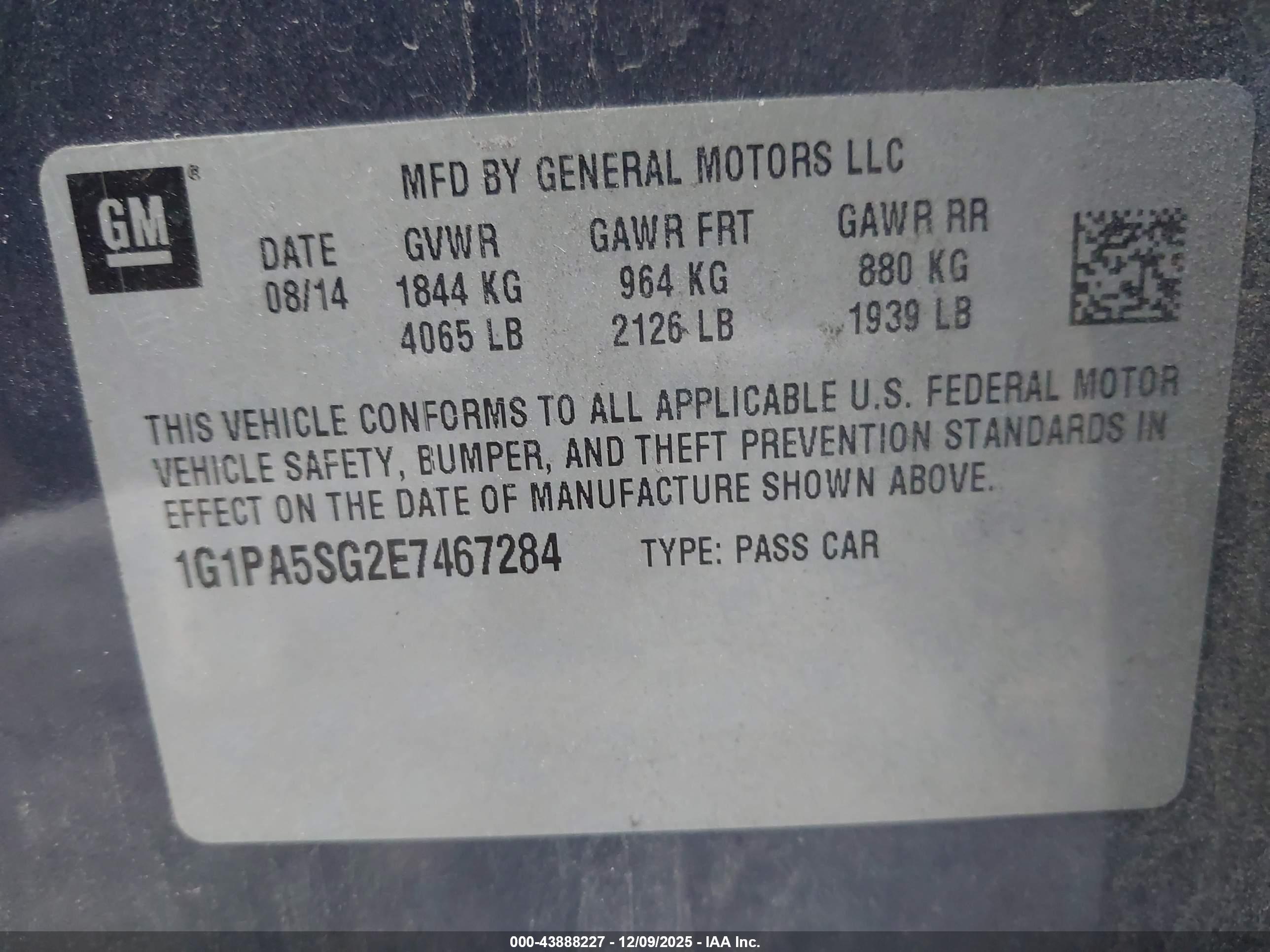 CHEVROLET CRUZE image 9