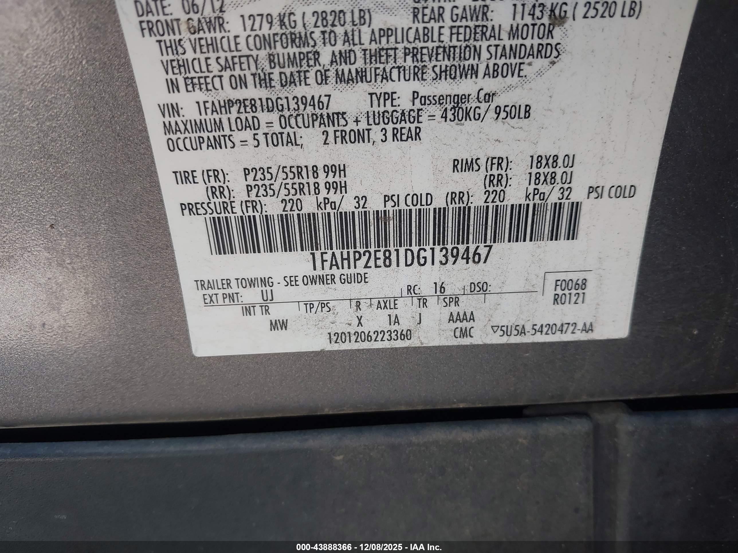 FORD TAURUS image 9