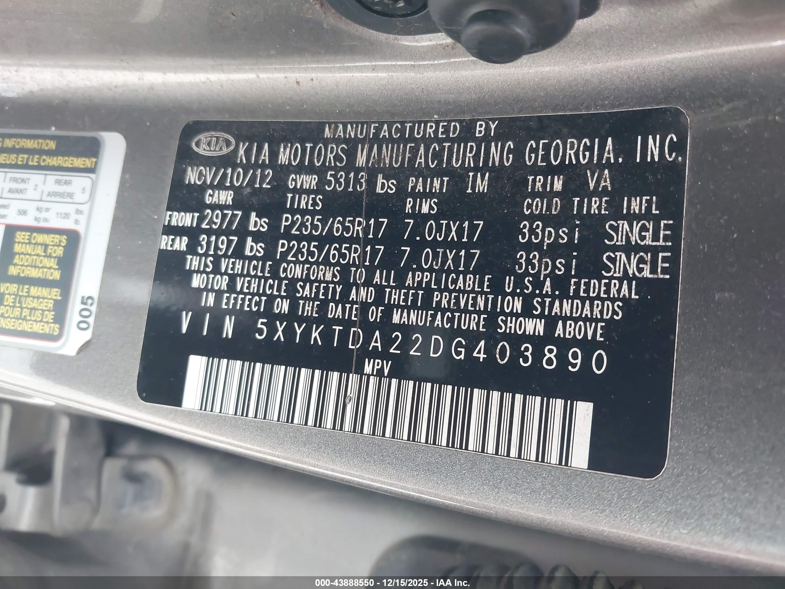 KIA SORENTO image 9