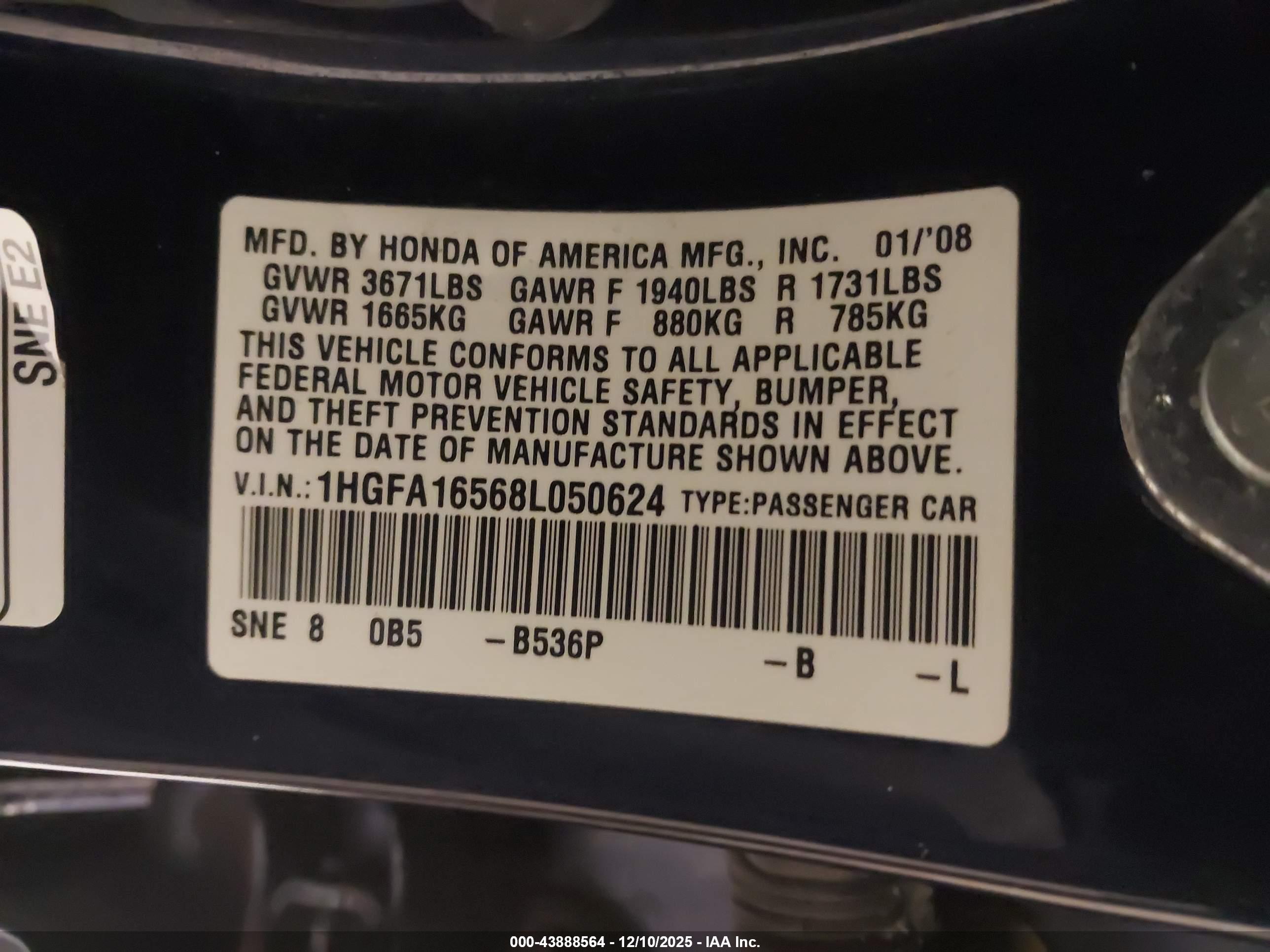 HONDA CIVIC image 9