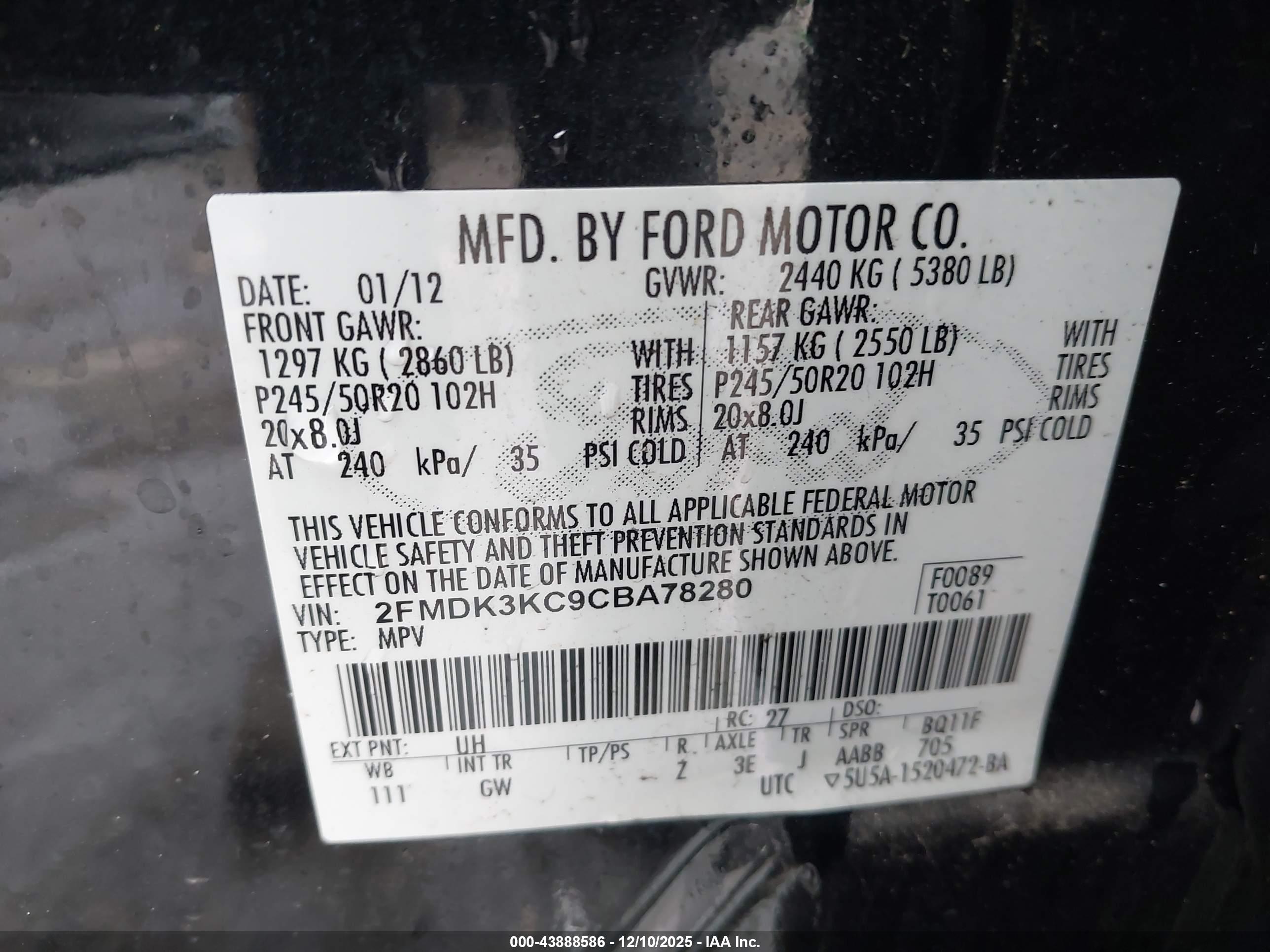 FORD EDGE image 9