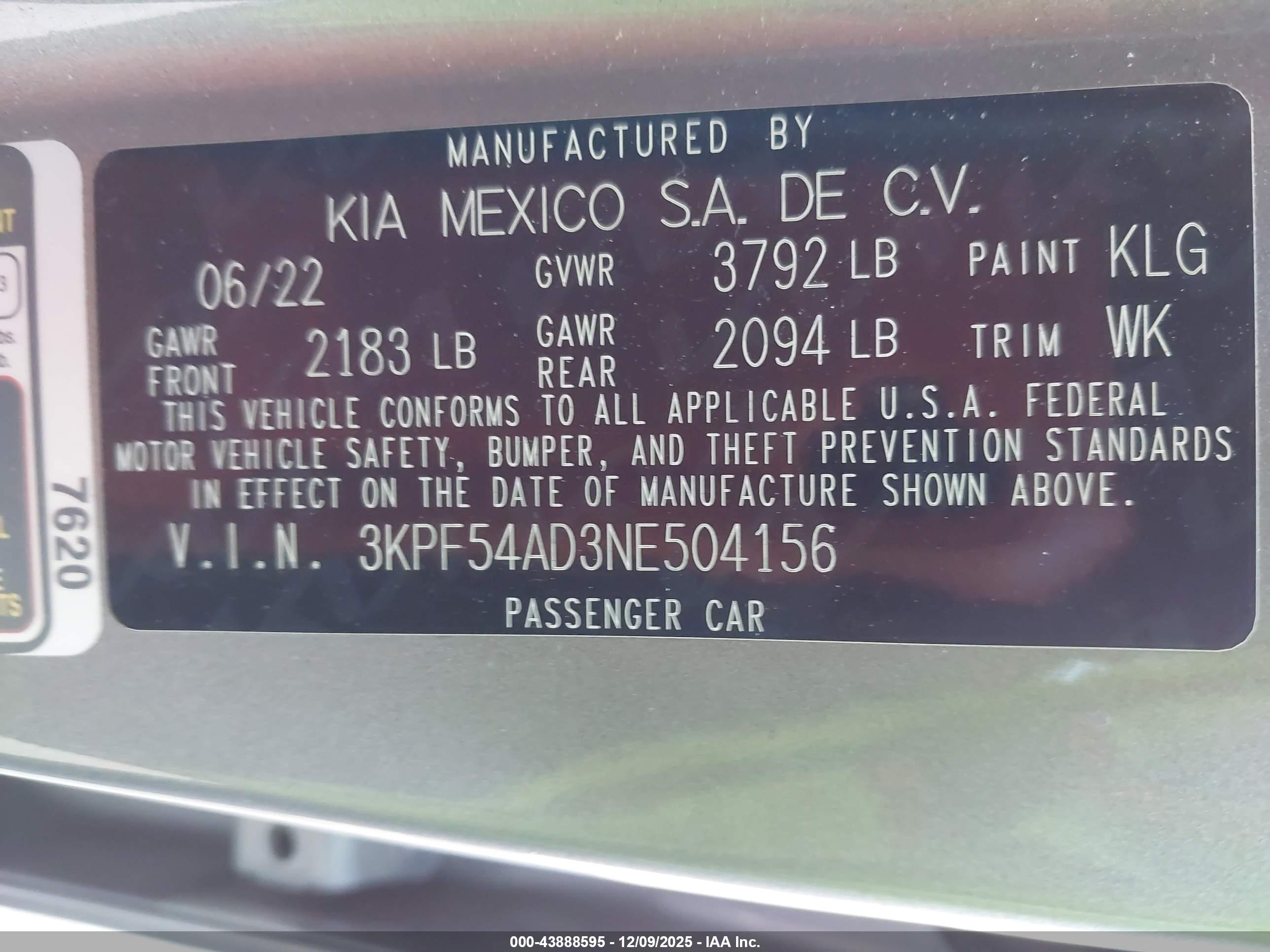 KIA FORTE image 9