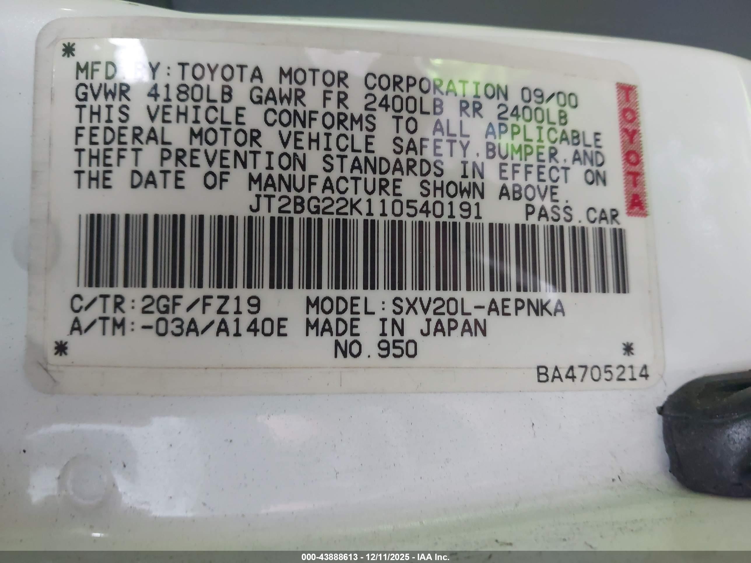 TOYOTA CAMRY image 9