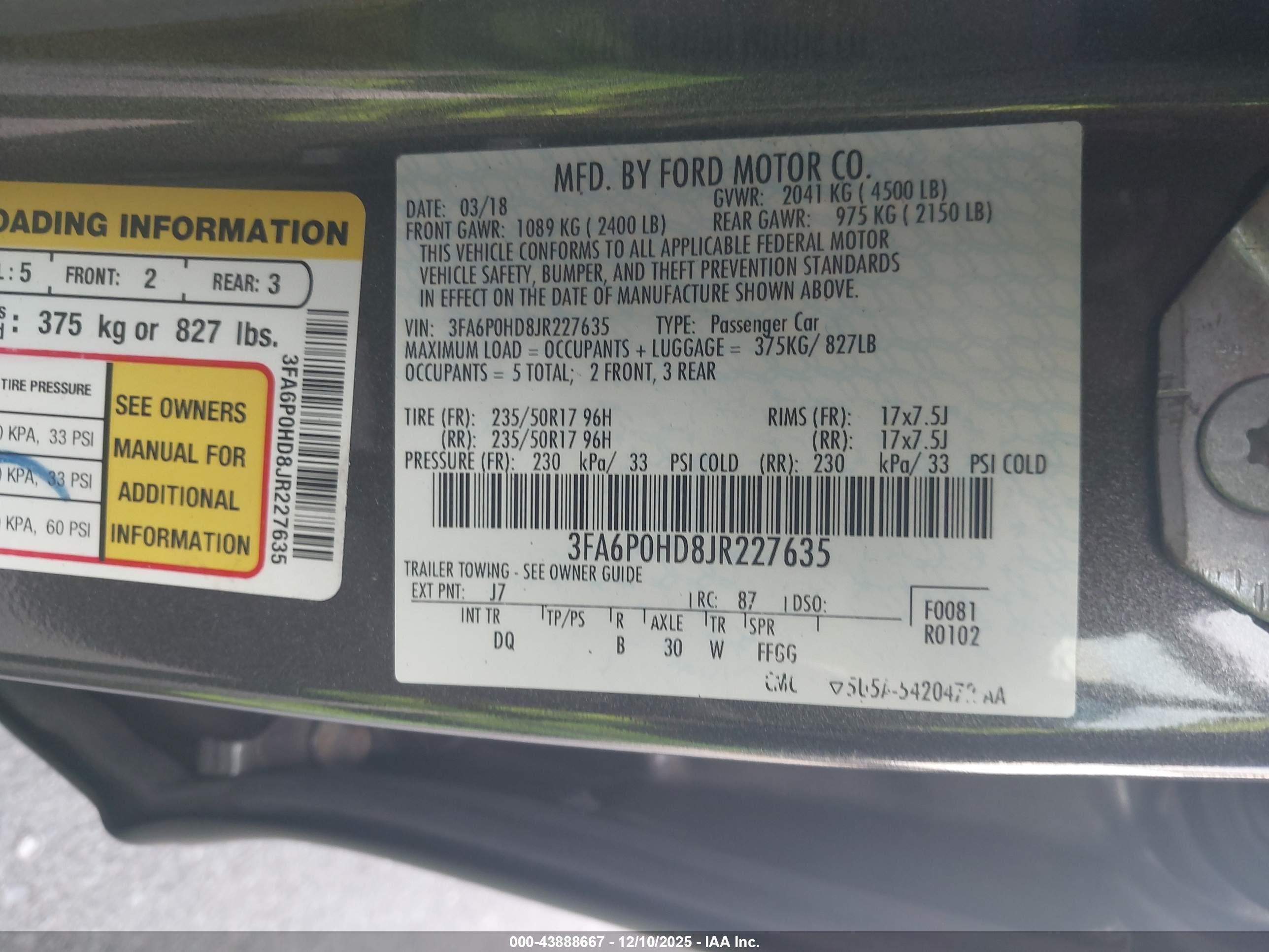 FORD FUSION image 9