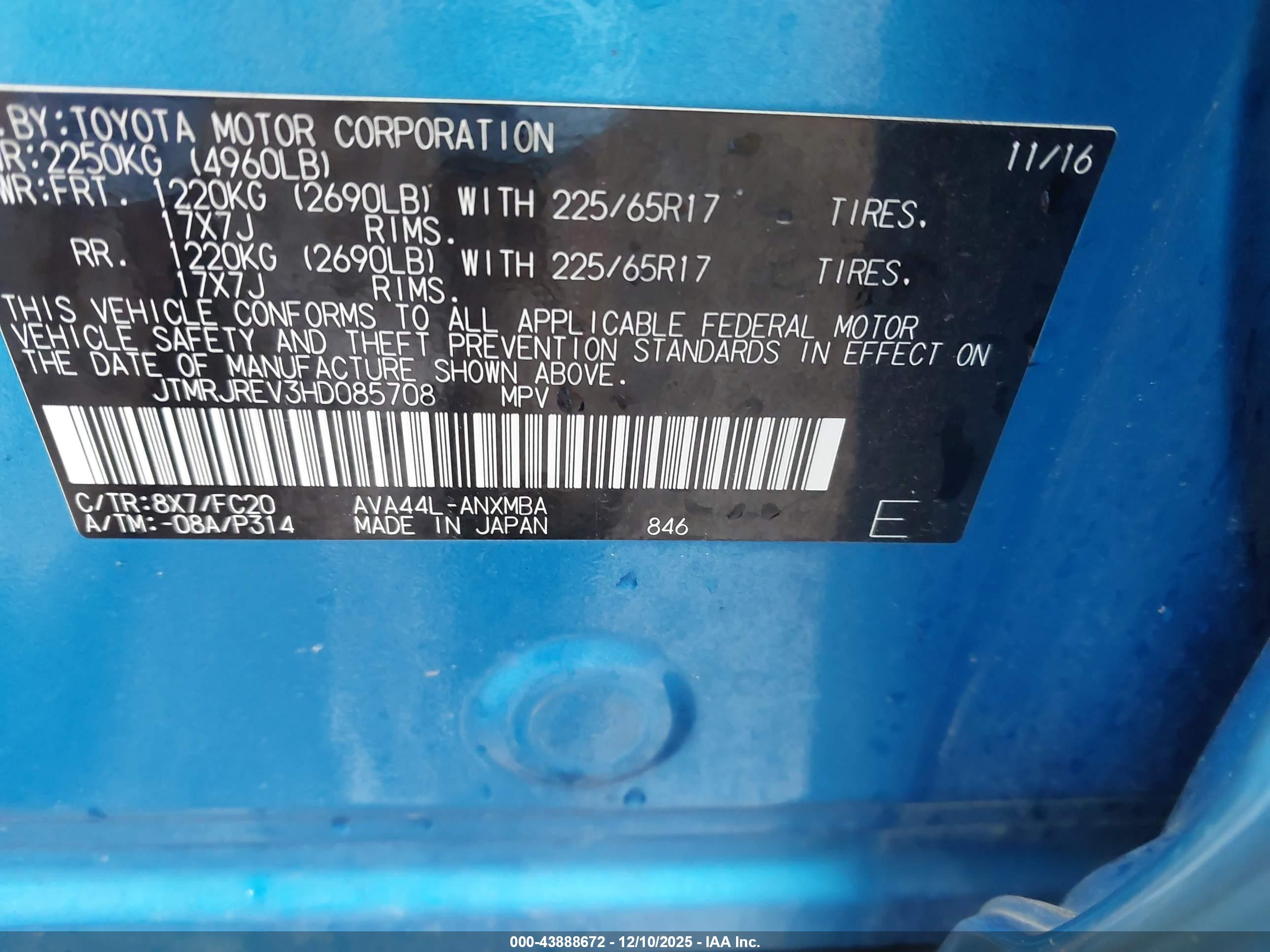 TOYOTA RAV4 image 9