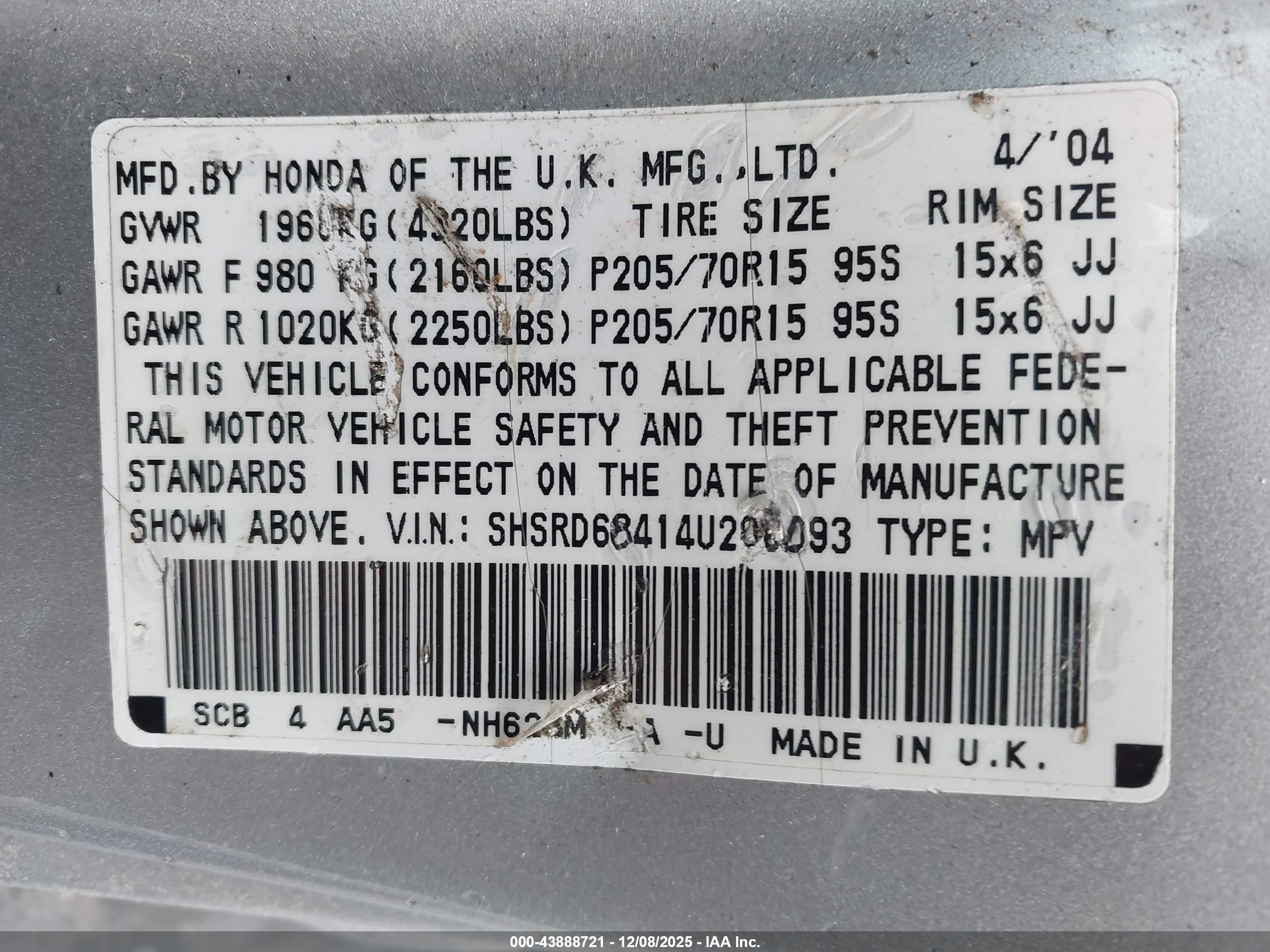 HONDA CR-V image 9