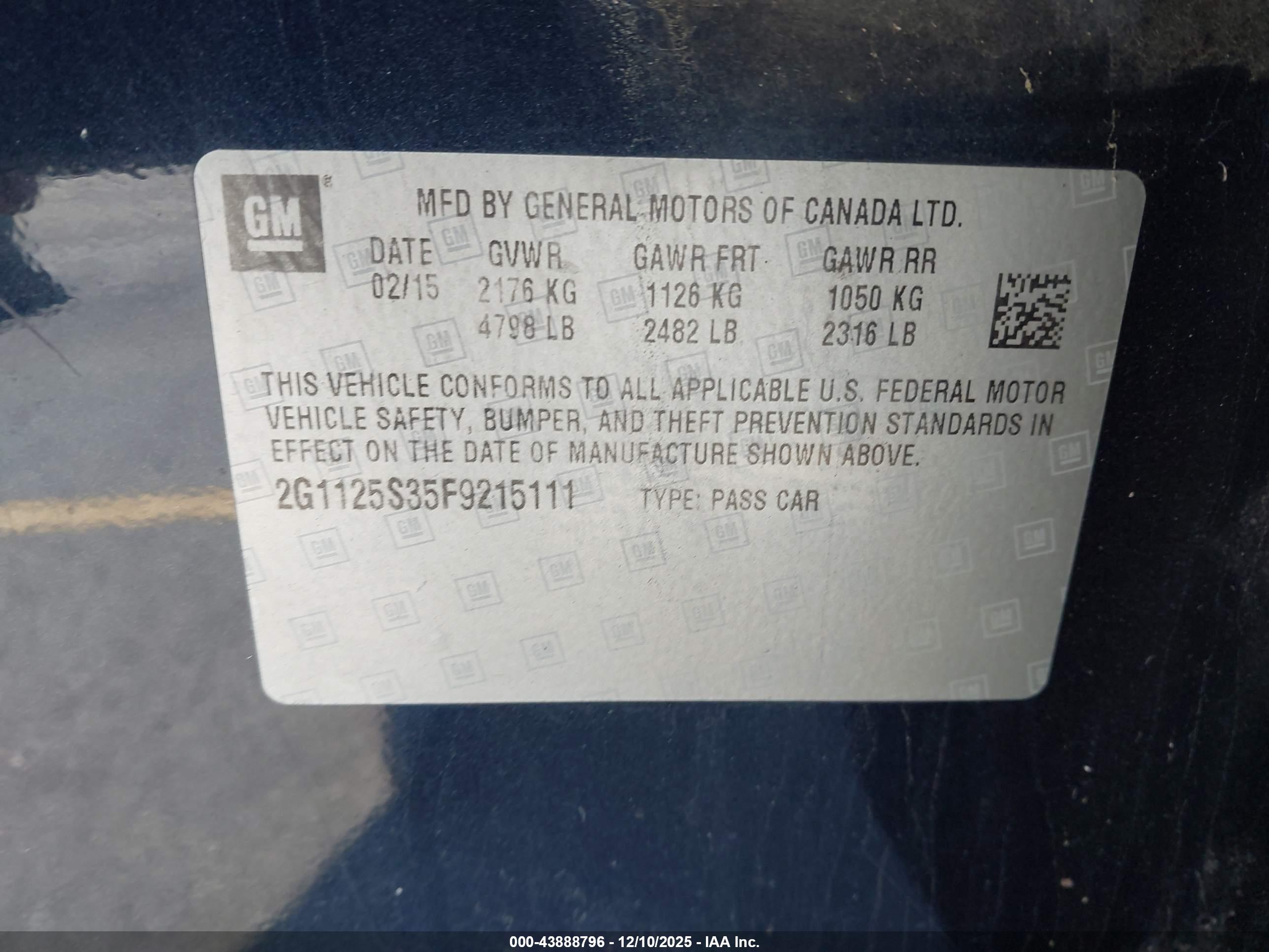 CHEVROLET IMPALA image 9