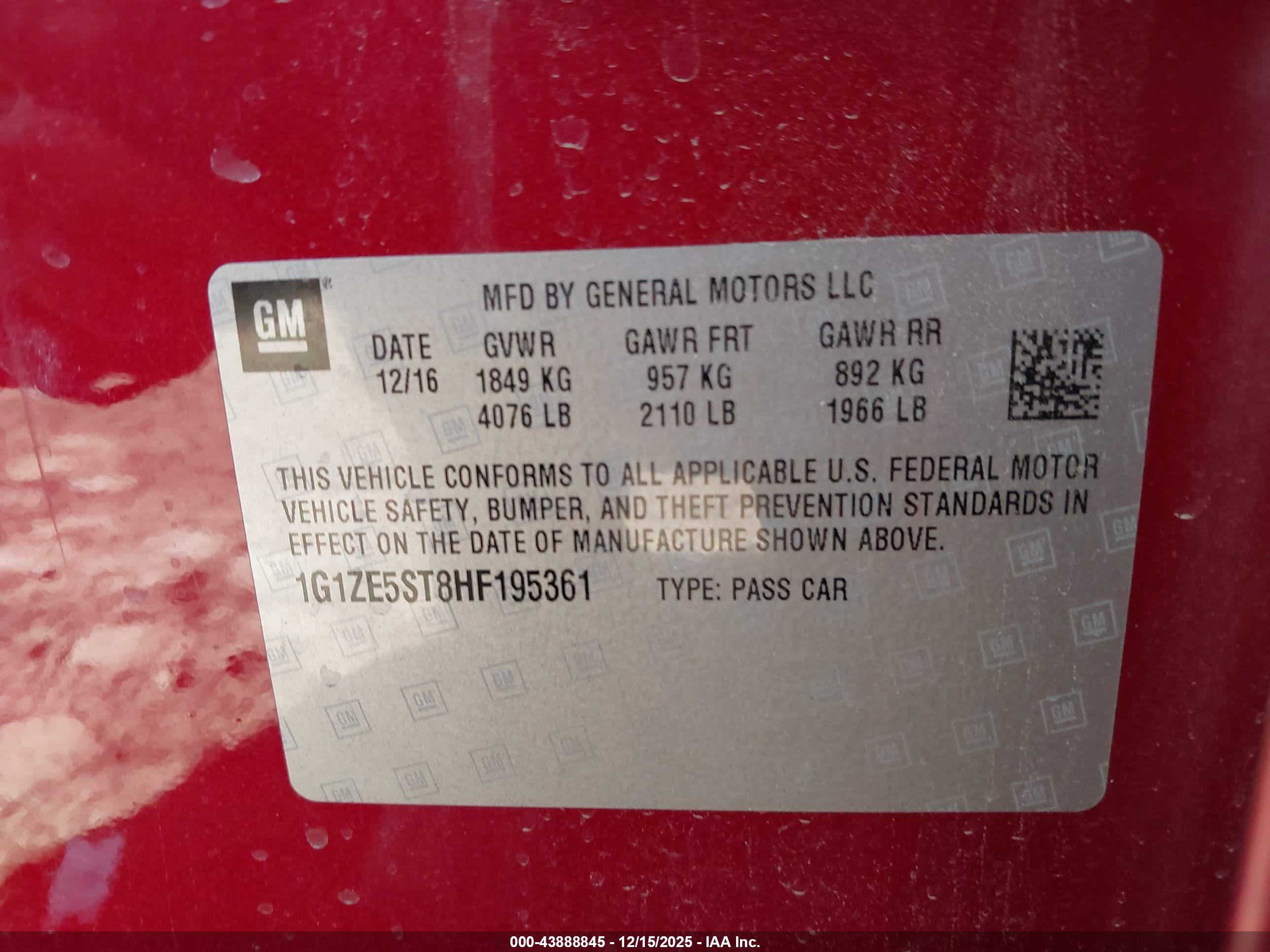 CHEVROLET MALIBU image 9