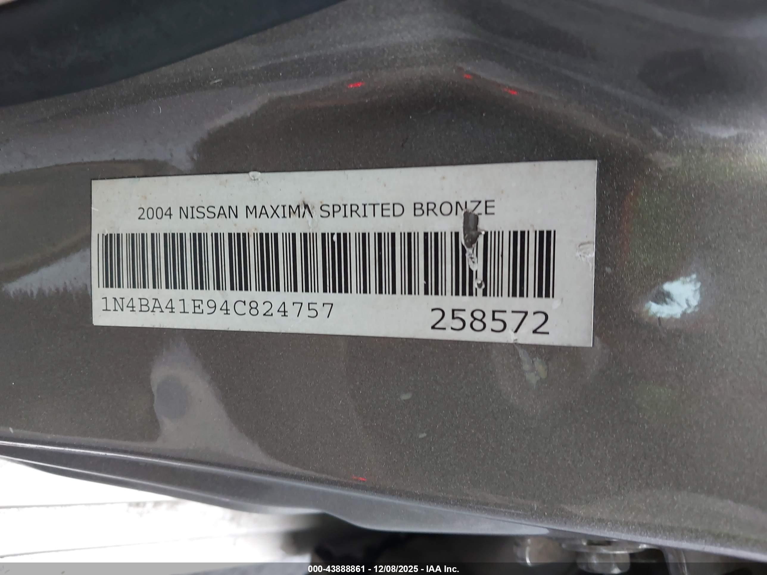 NISSAN MAXIMA image 9