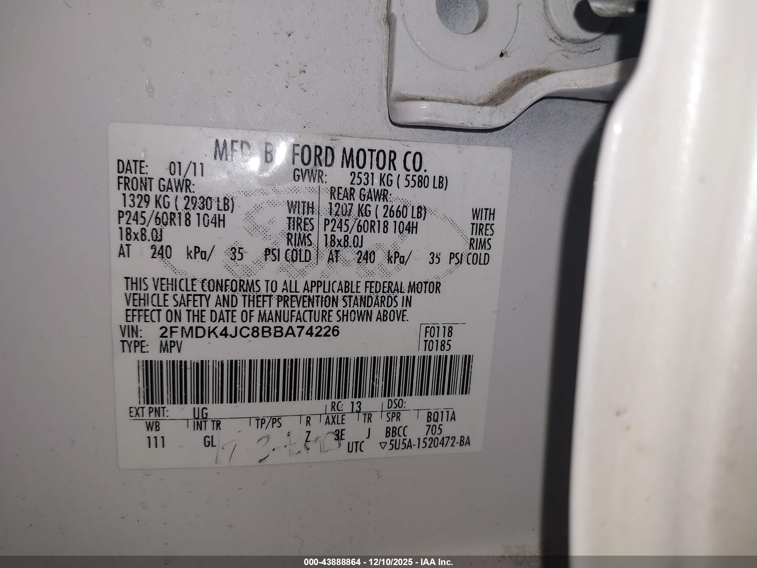 FORD EDGE image 9