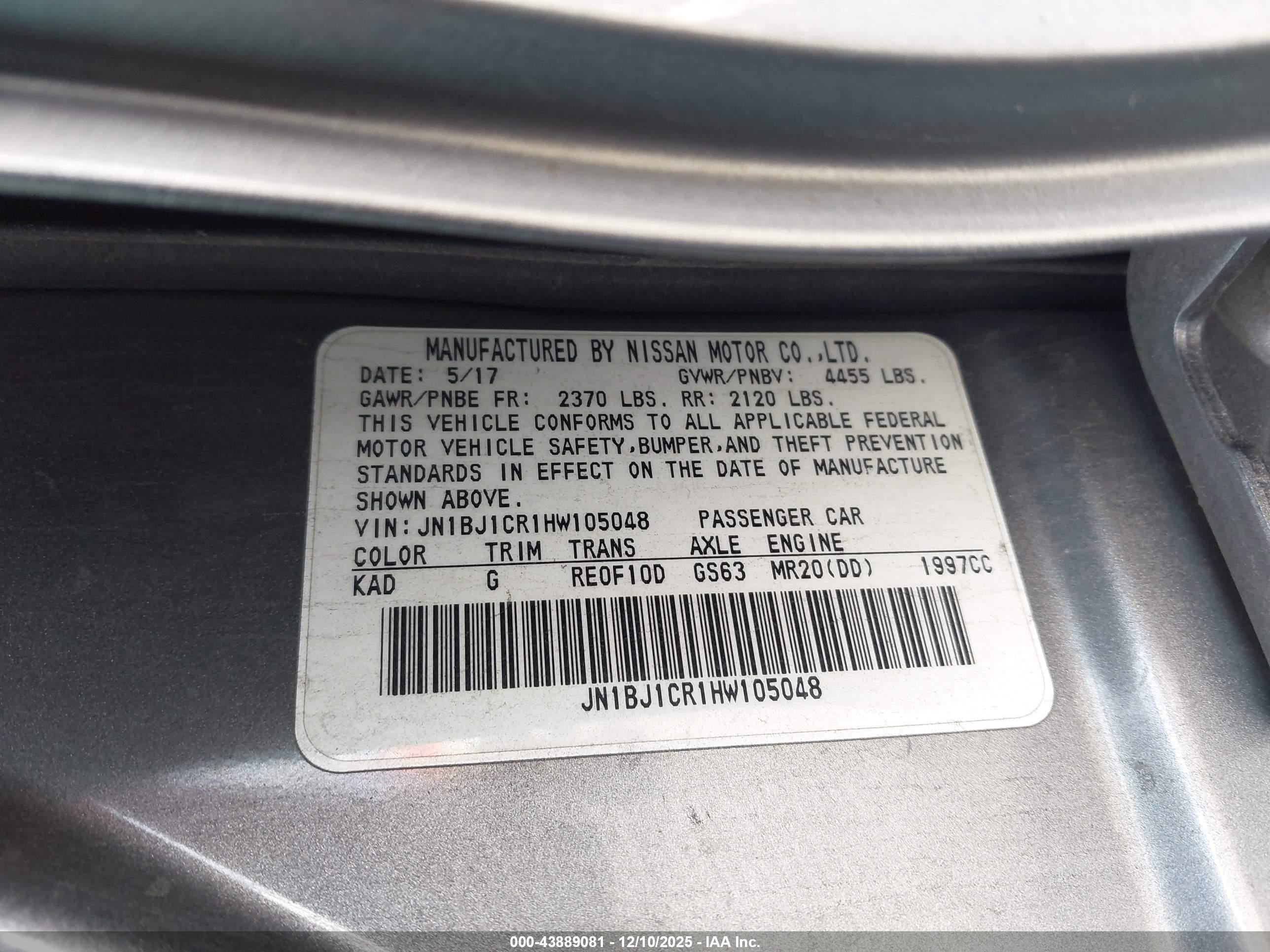 NISSAN ROGUE image 9
