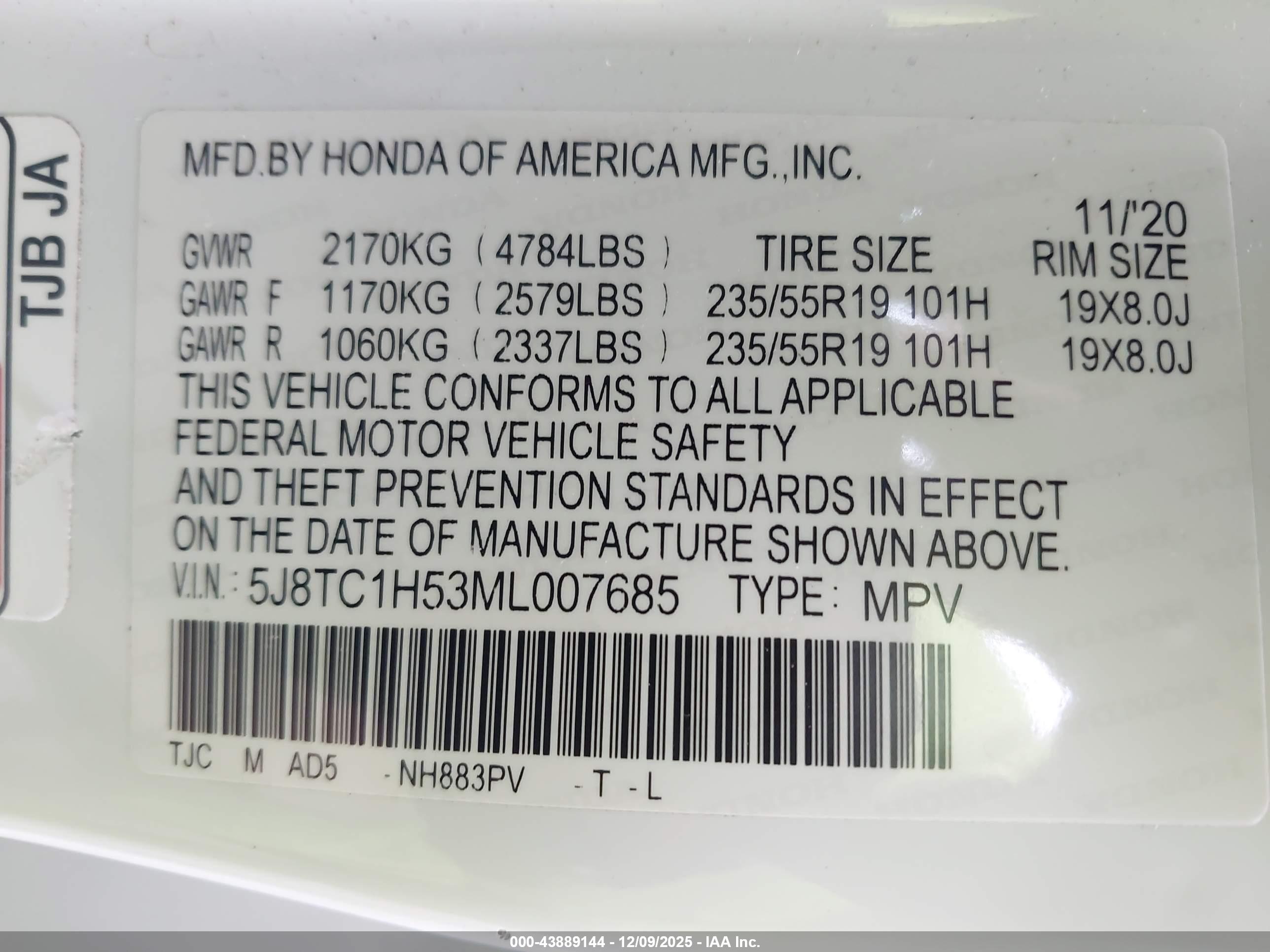 ACURA RDX image 9
