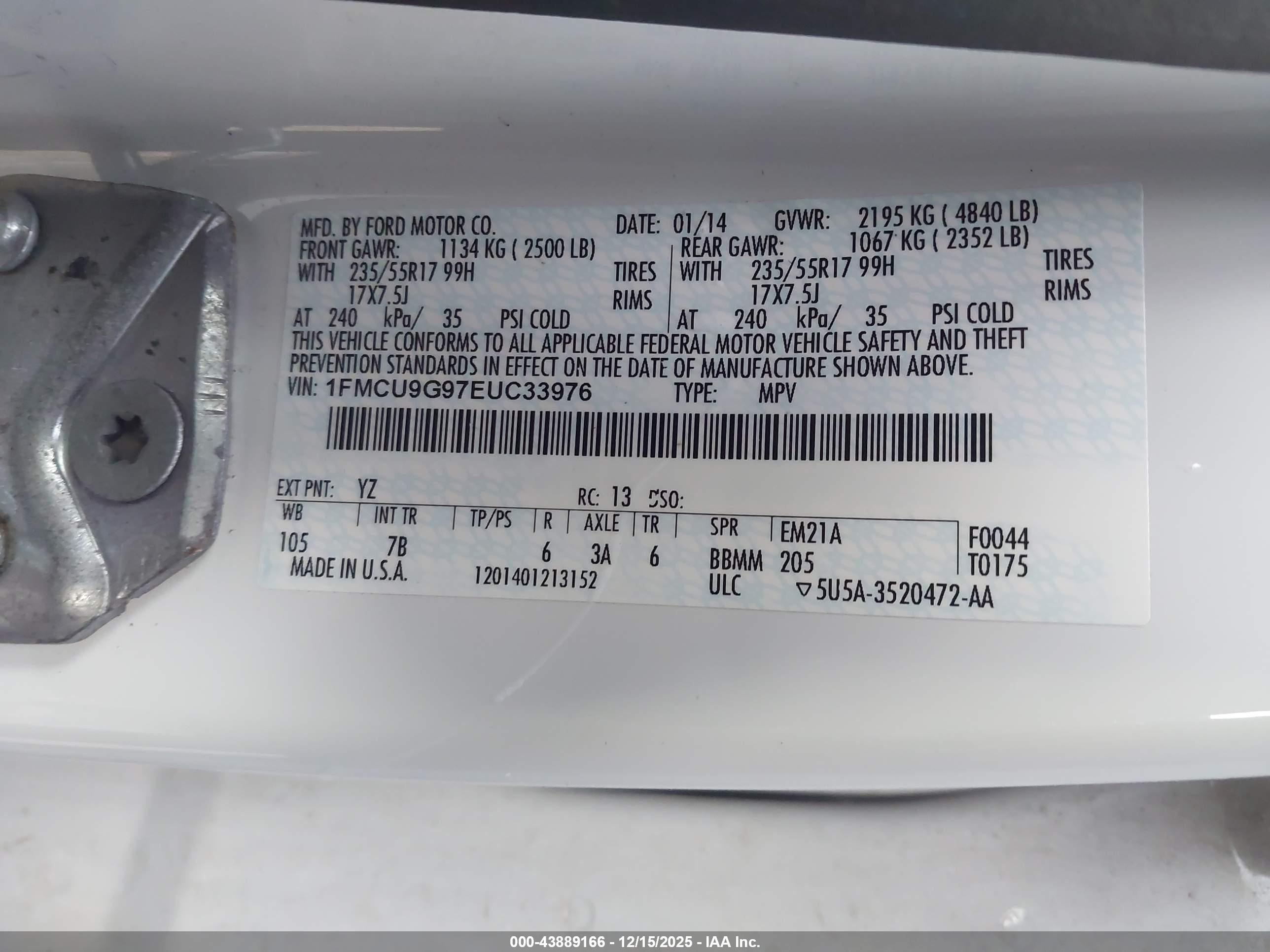 FORD ESCAPE image 9