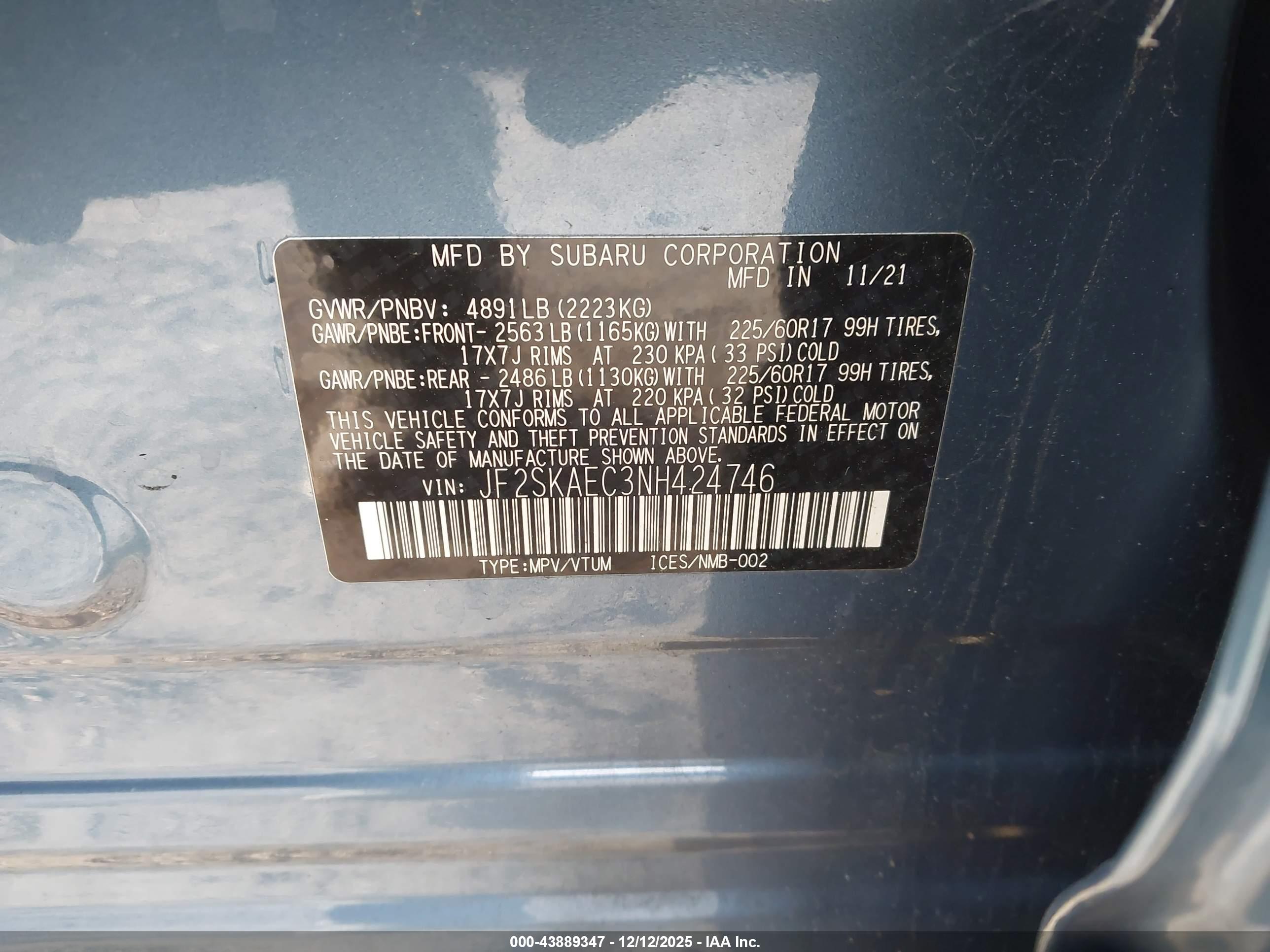 SUBARU FORESTER image 9