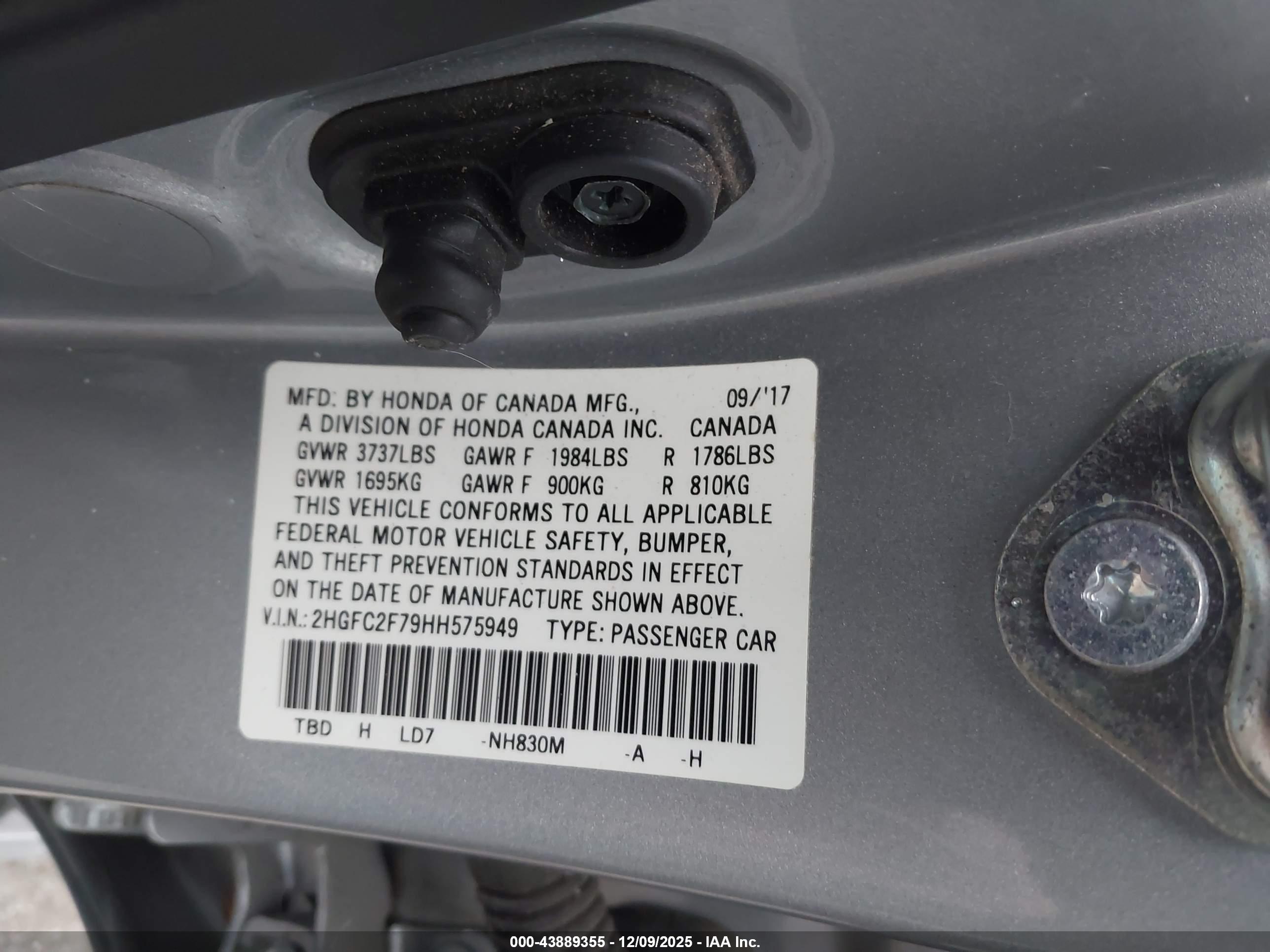 HONDA CIVIC image 9